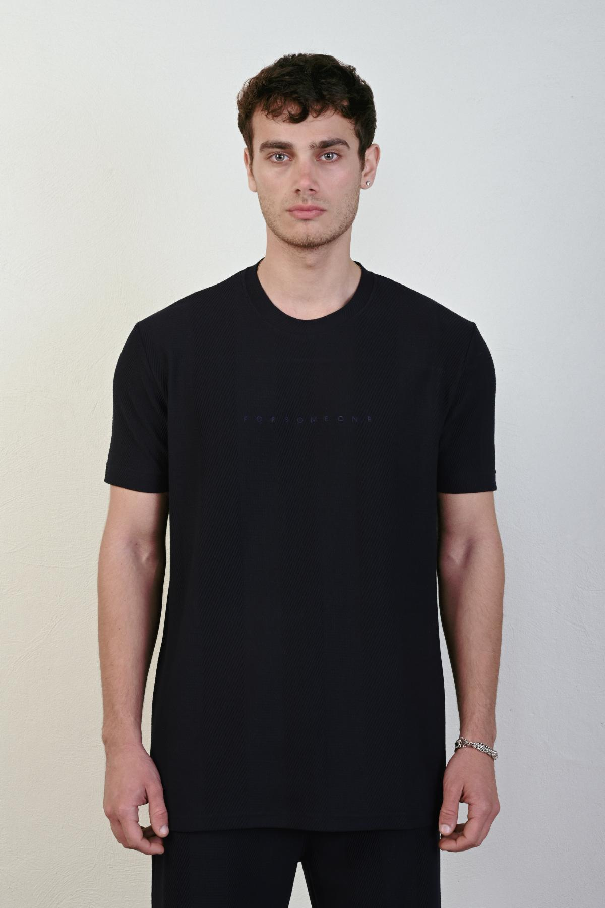 Wholesale Men Navy T-shirt 721495