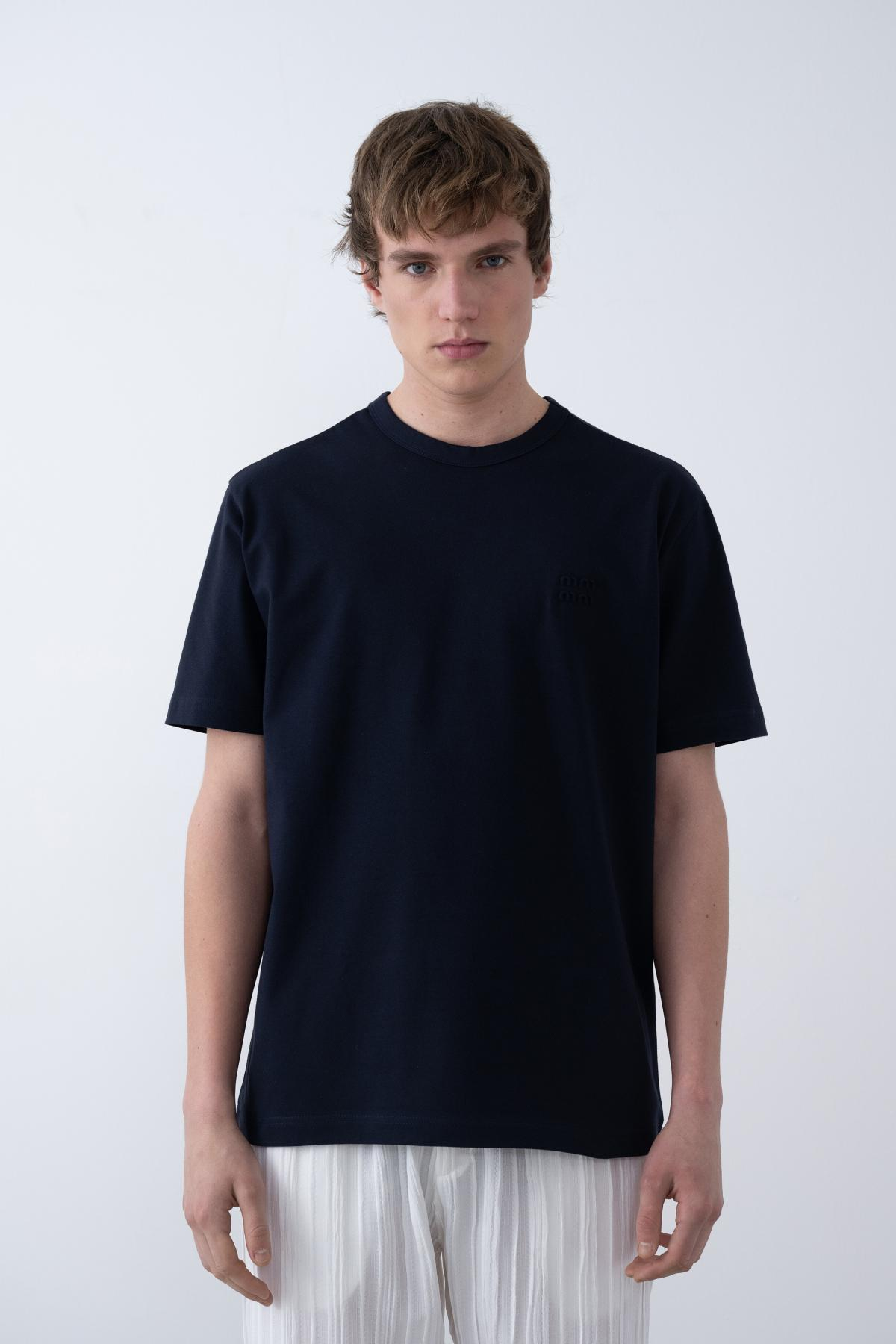 Wholesale Men Navy T-shirt 722918