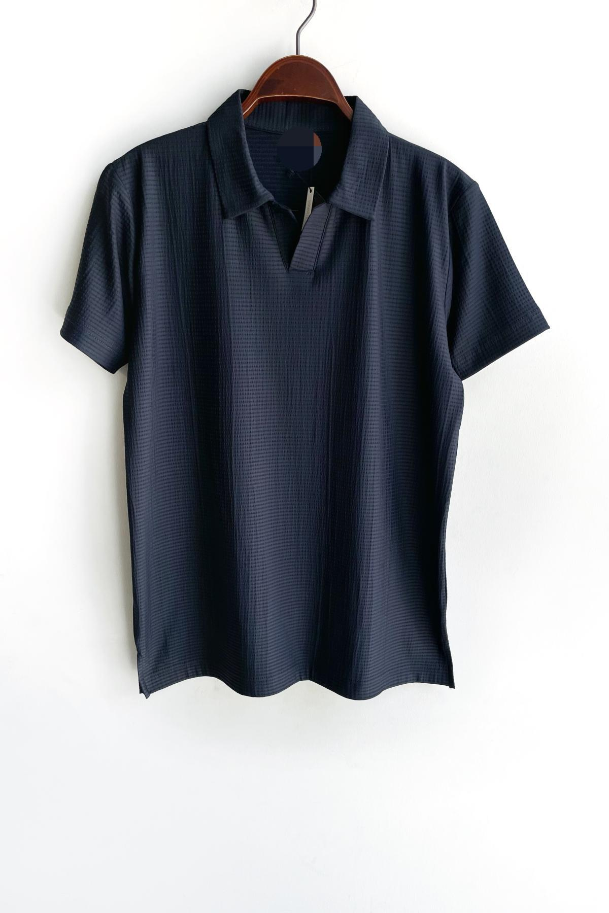 Wholesale Men Navy T-shirt 721541