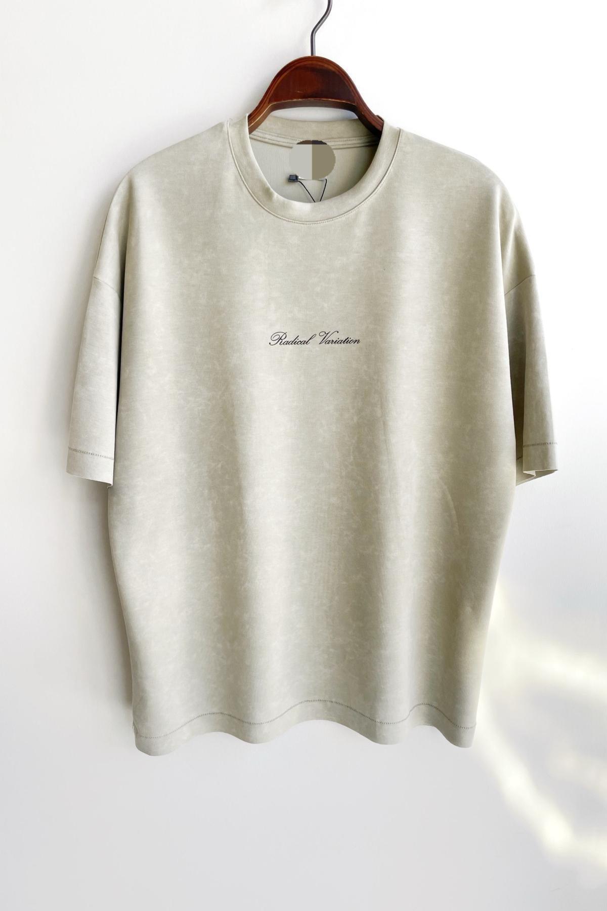 Wholesale Men Pastel Green T-shirt 722583