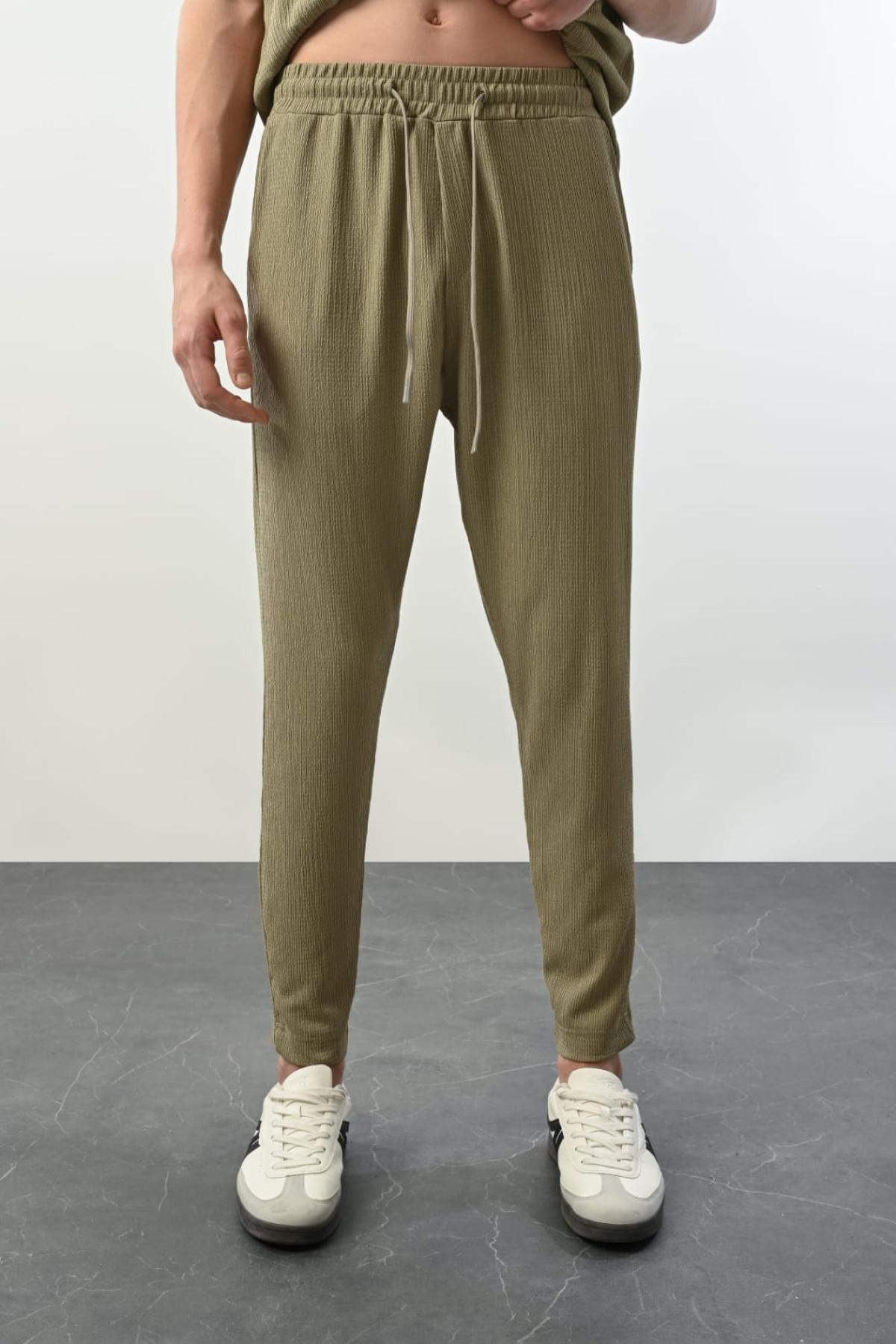 Wholesale Men Pastel Mint Pants 739040