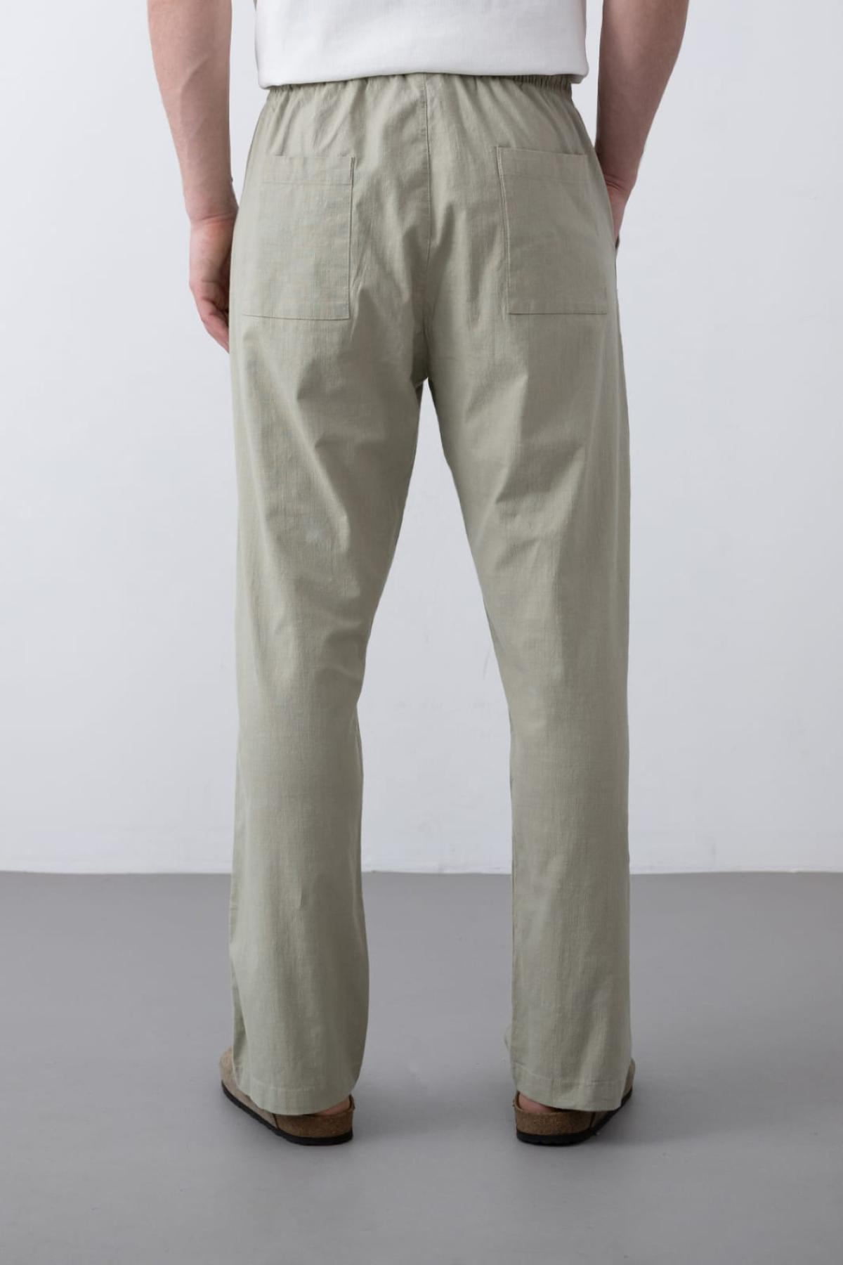 Wholesale Men Pastel Mint Pants 738319