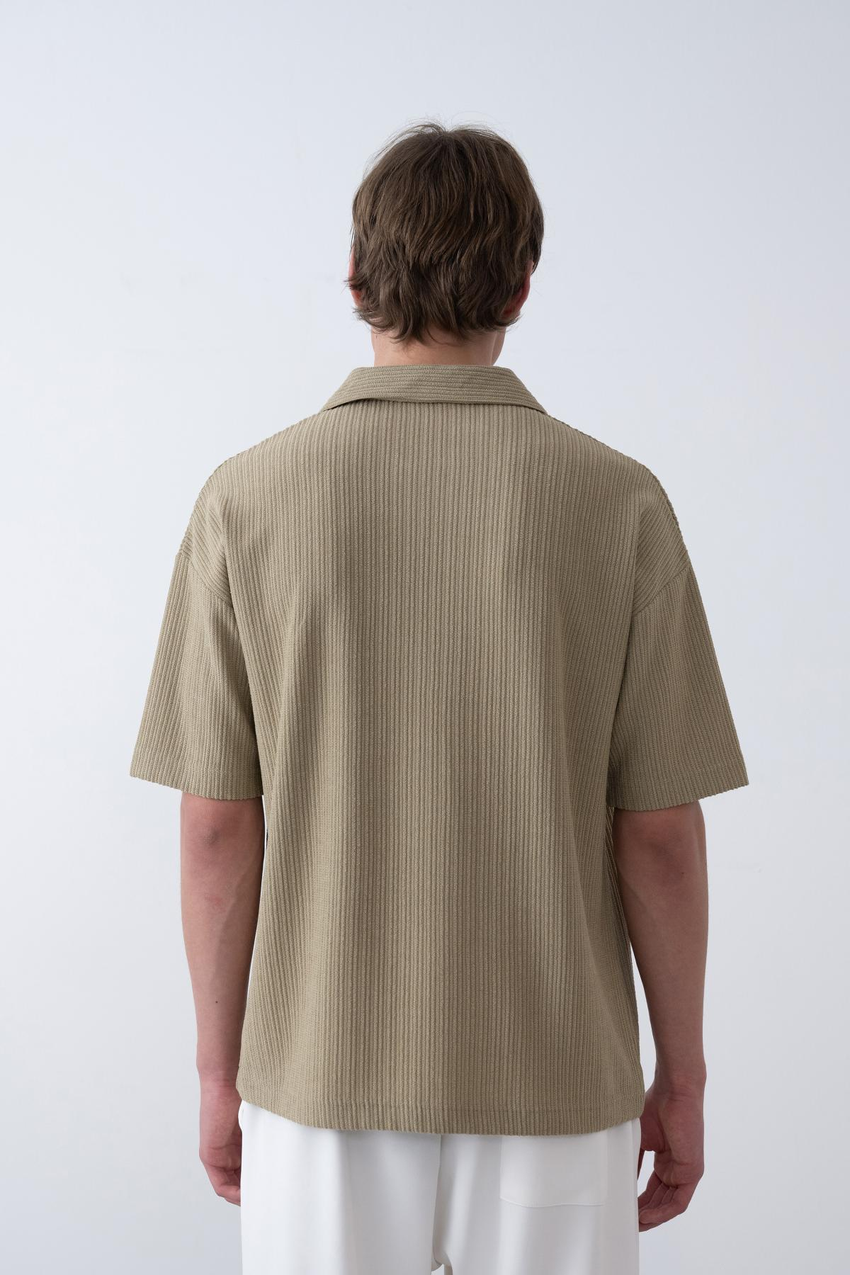 Wholesale Men Pastel Mint T-shirt 721563