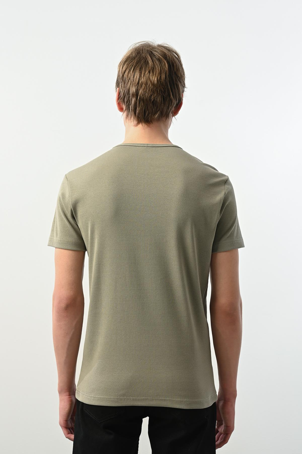 Wholesale Men Pastel Mint T-shirt 721372