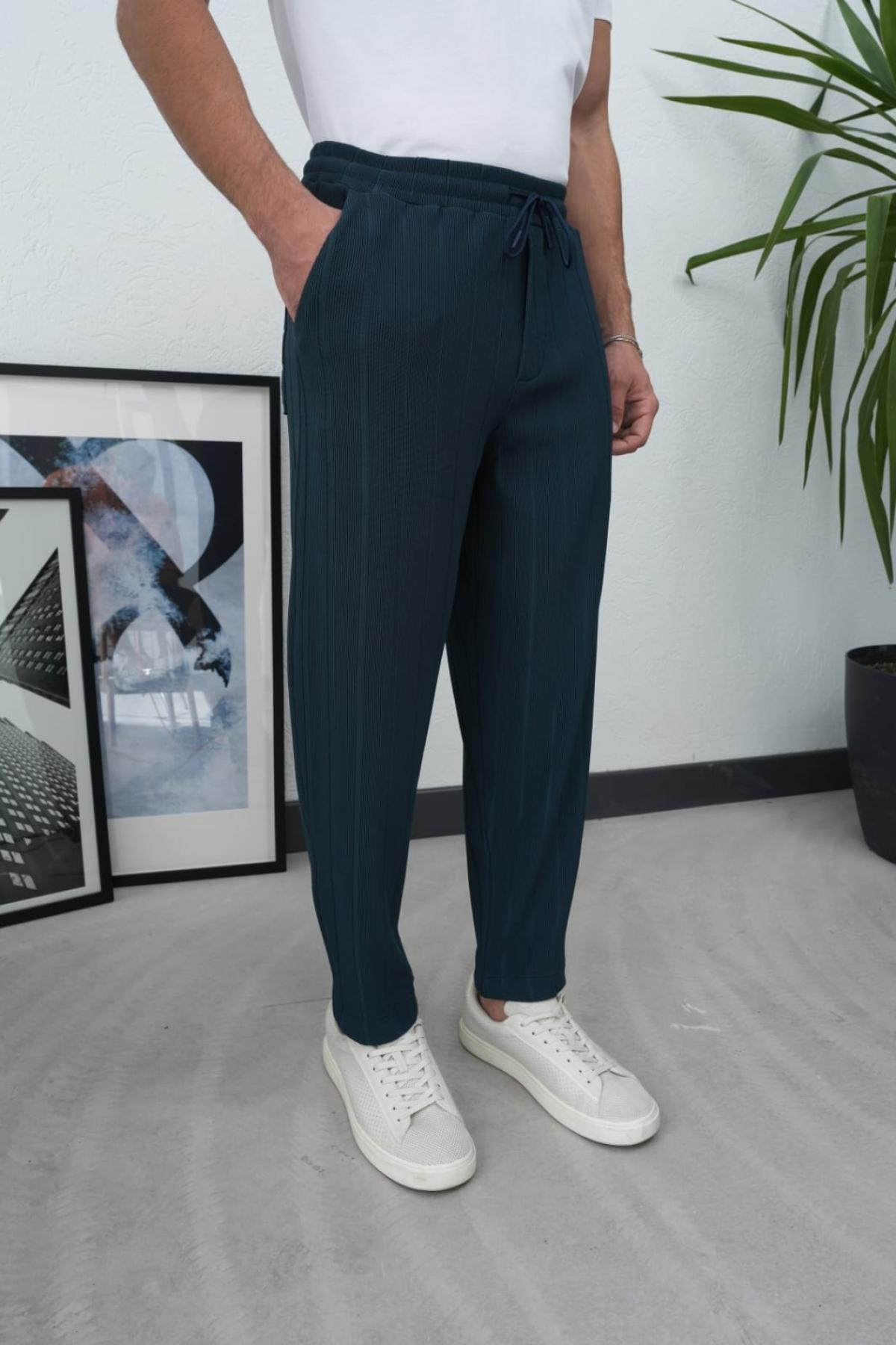 Wholesale Men Petrol Pants 738271