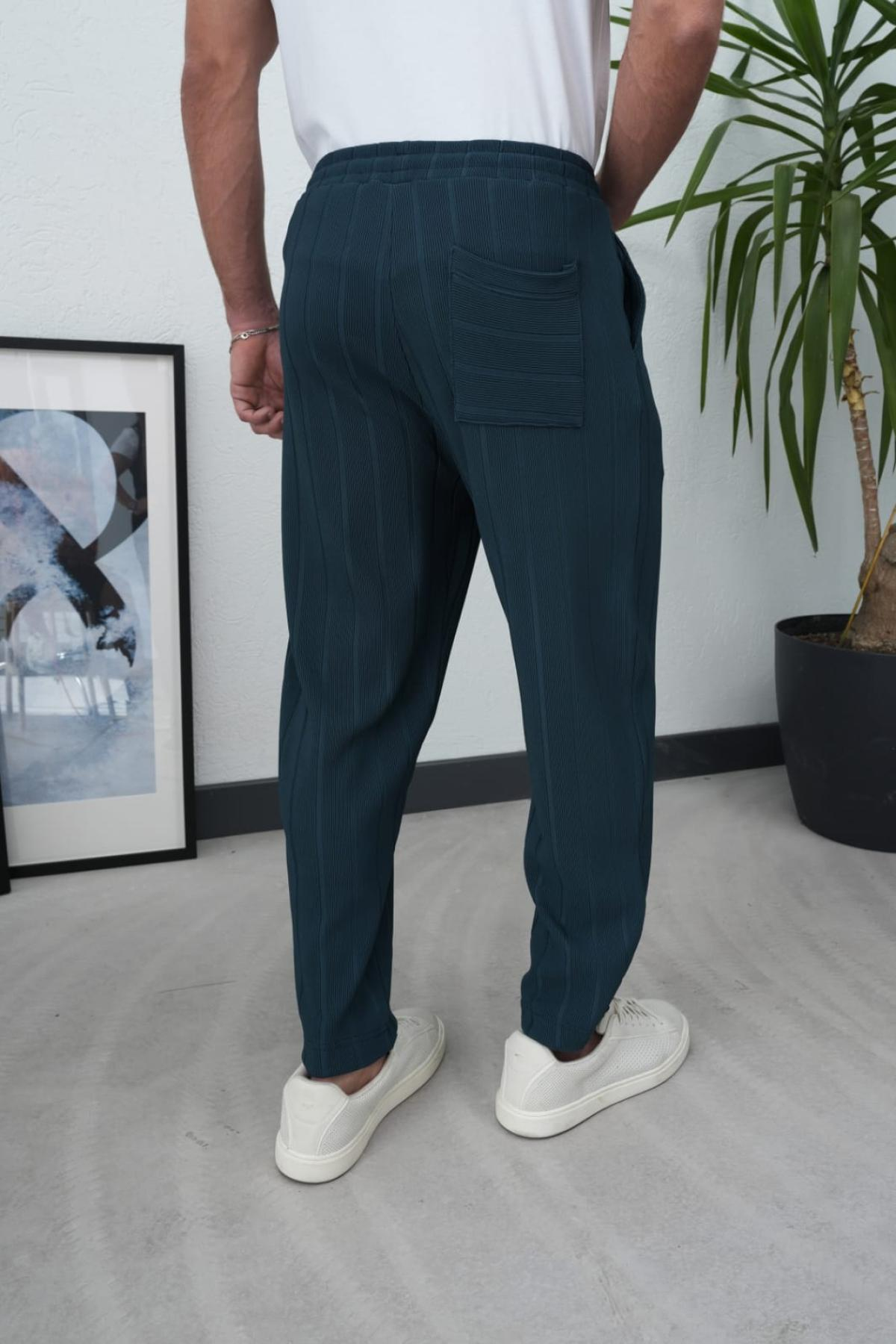 Wholesale Men Petrol Pants 738271