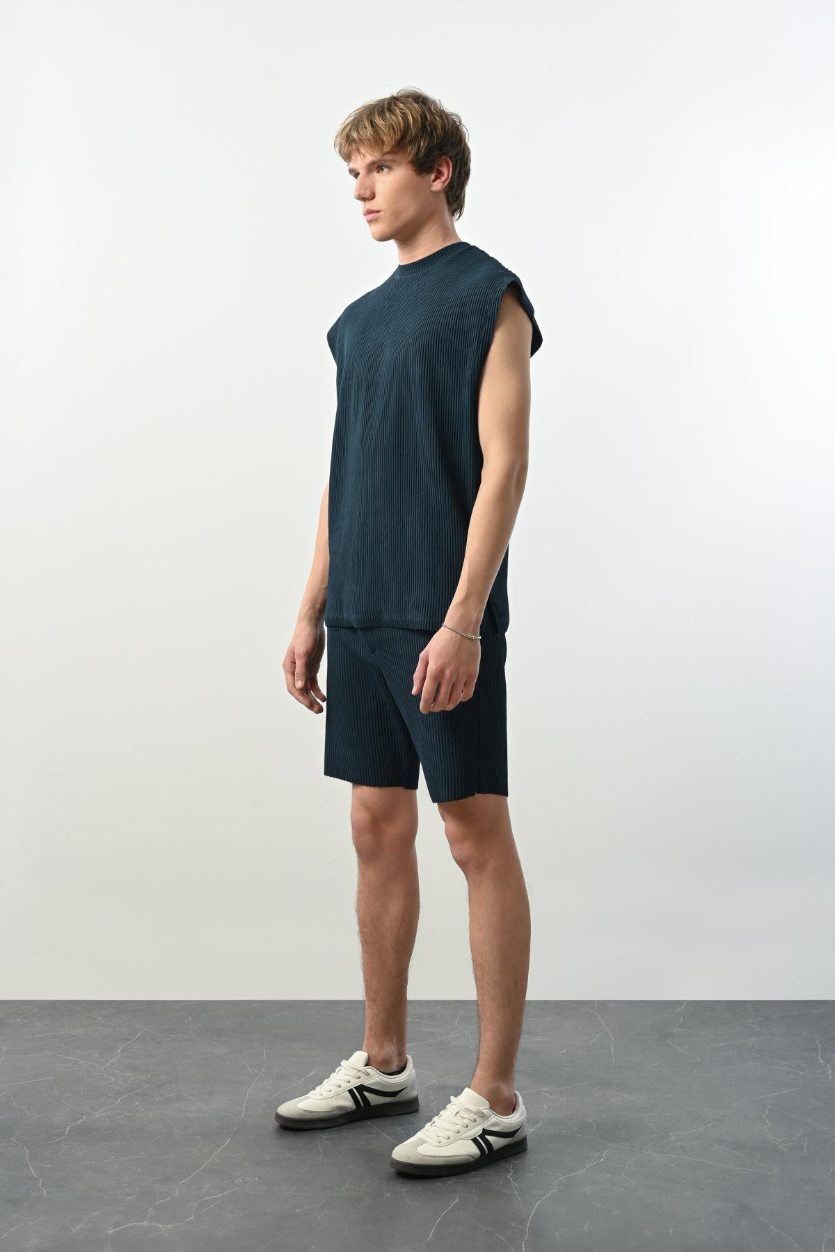 Wholesale Men Petrol T-shirt 721348