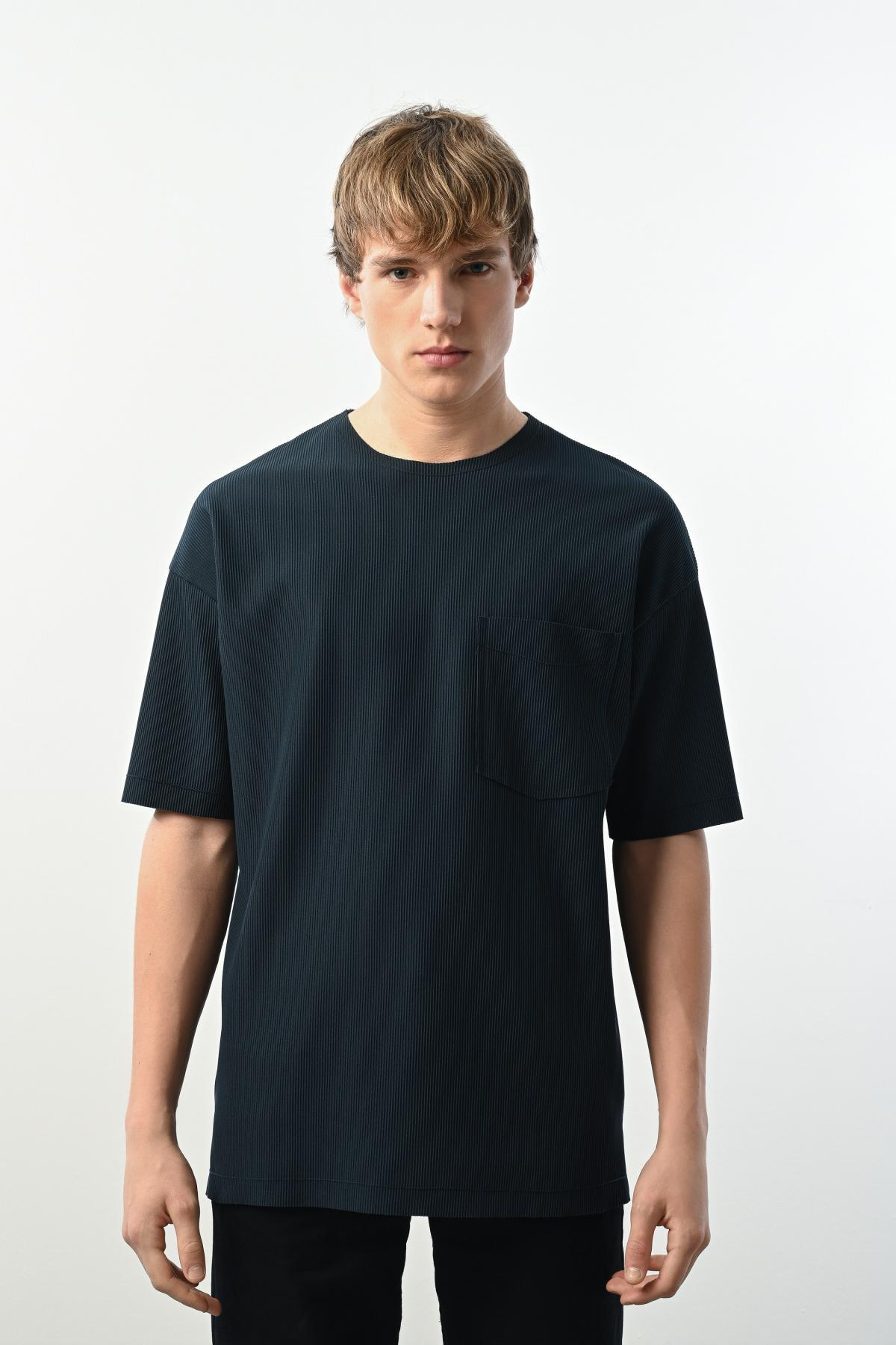 Wholesale Men Petrol T-shirt 721493