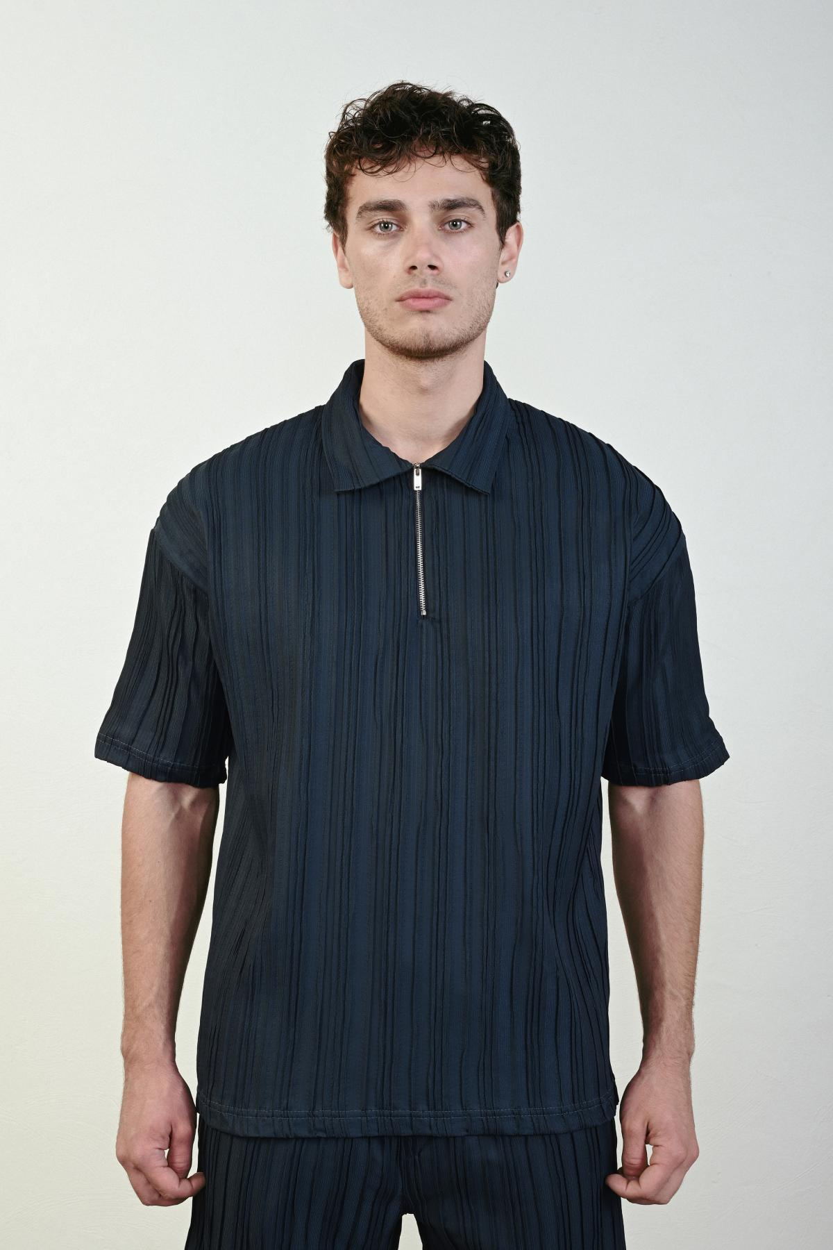 Wholesale Men Petrol T-shirt 721532