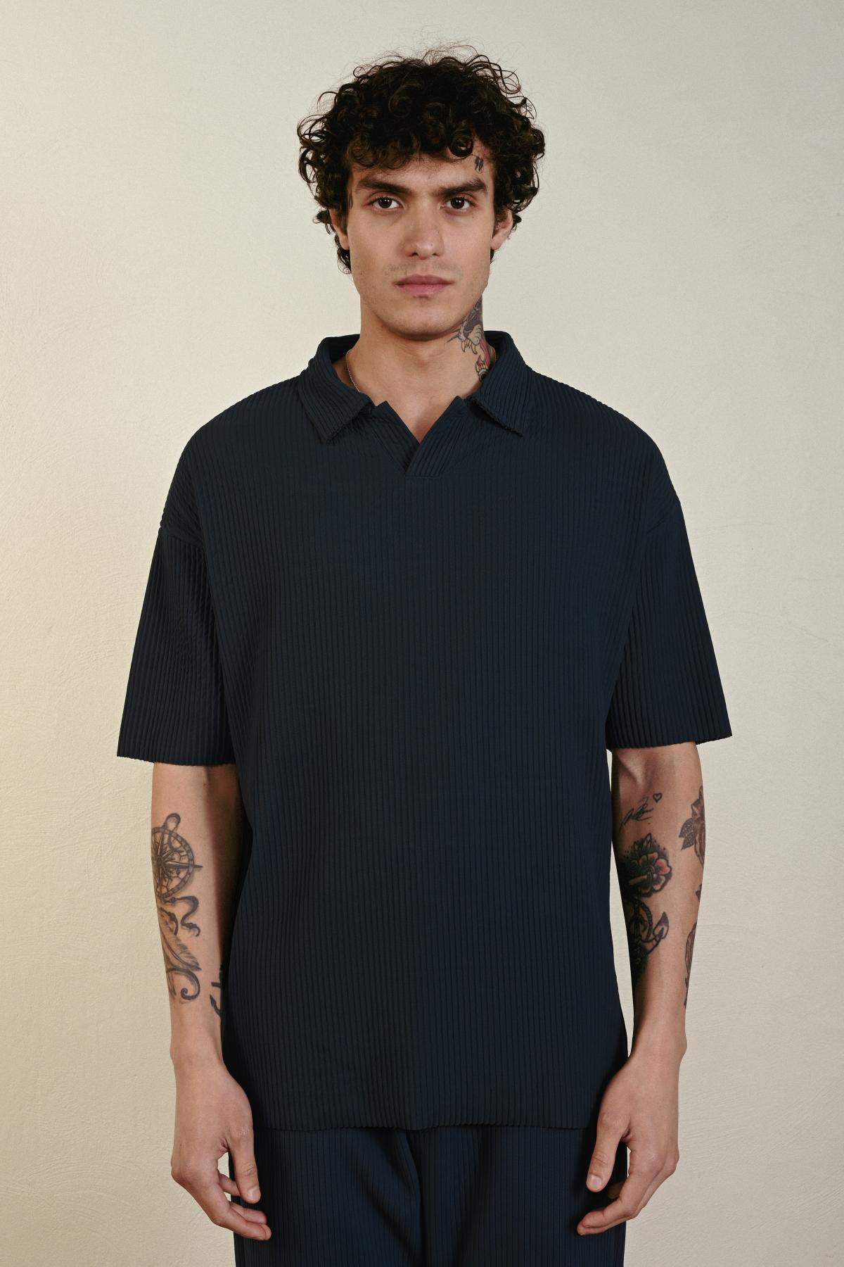 Wholesale Men Petrol T-shirt 721446