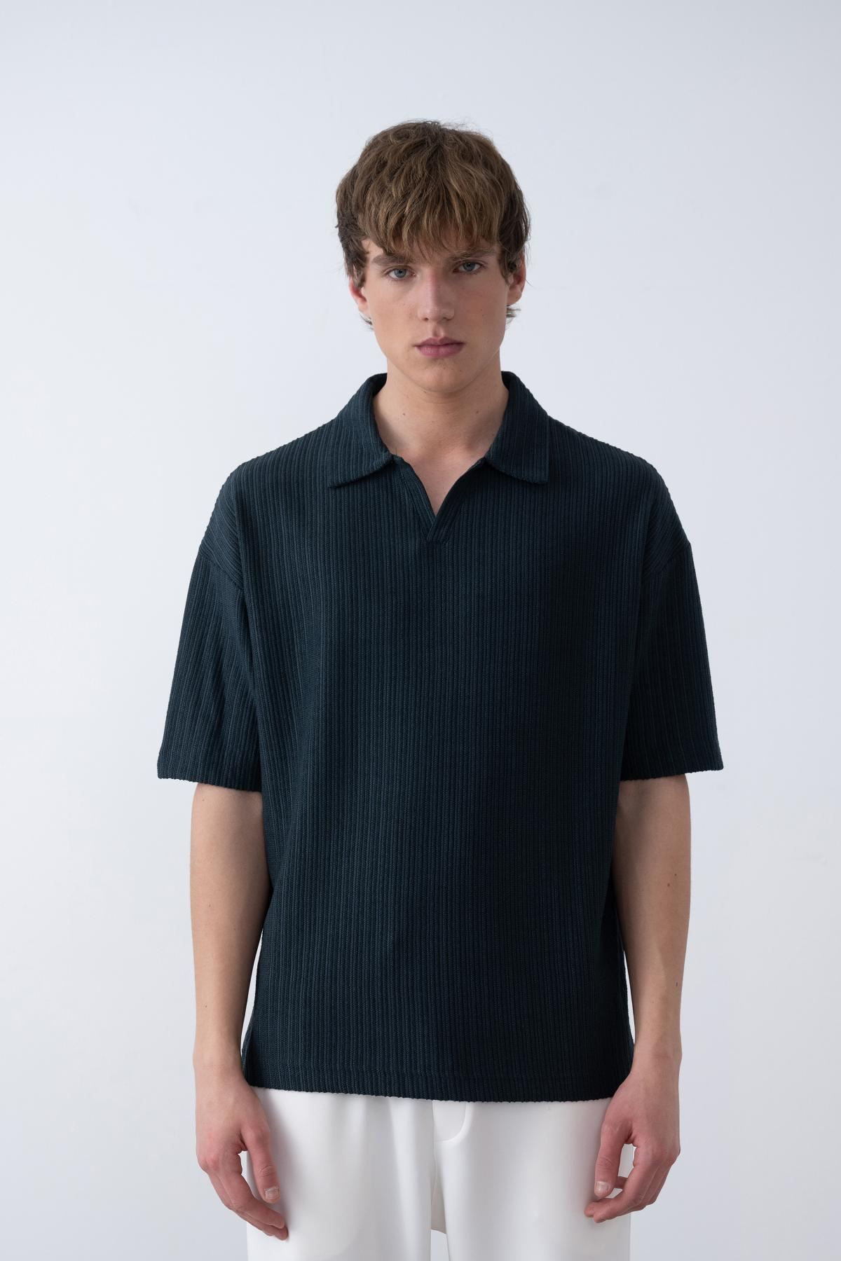 Wholesale Men Petrol T-shirt 721562