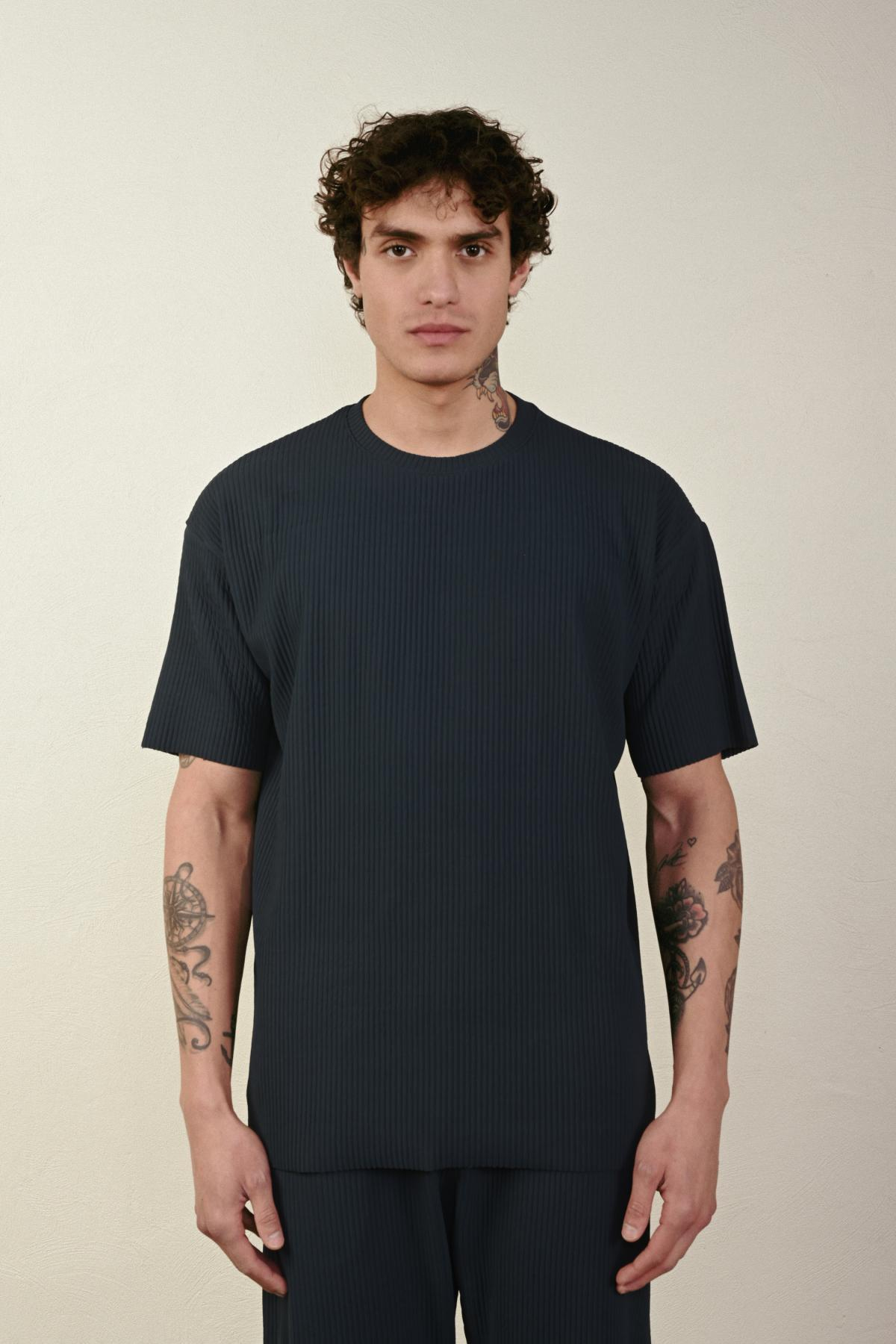 Wholesale Men Petrol T-shirt 721410