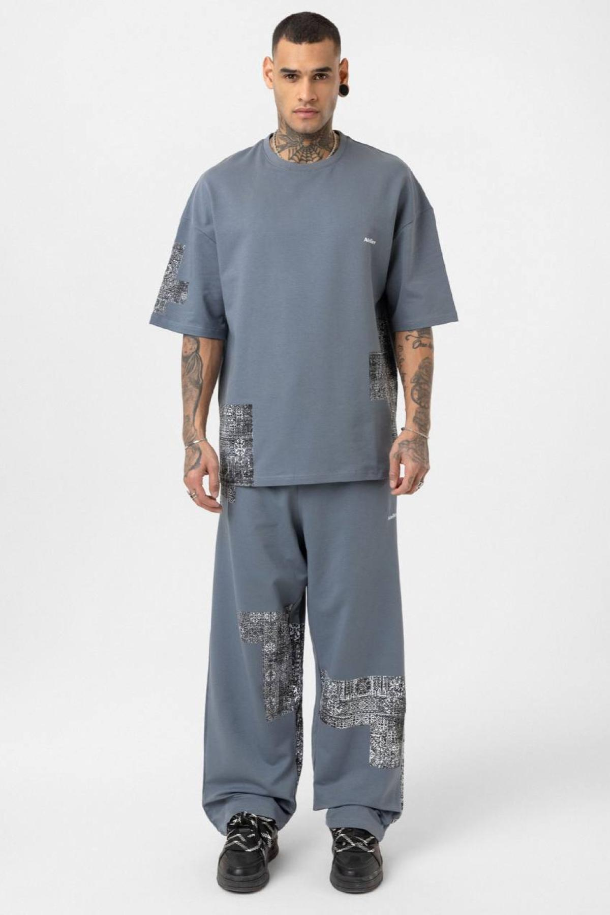 Wholesale Men Smoke Tracksuit 722676