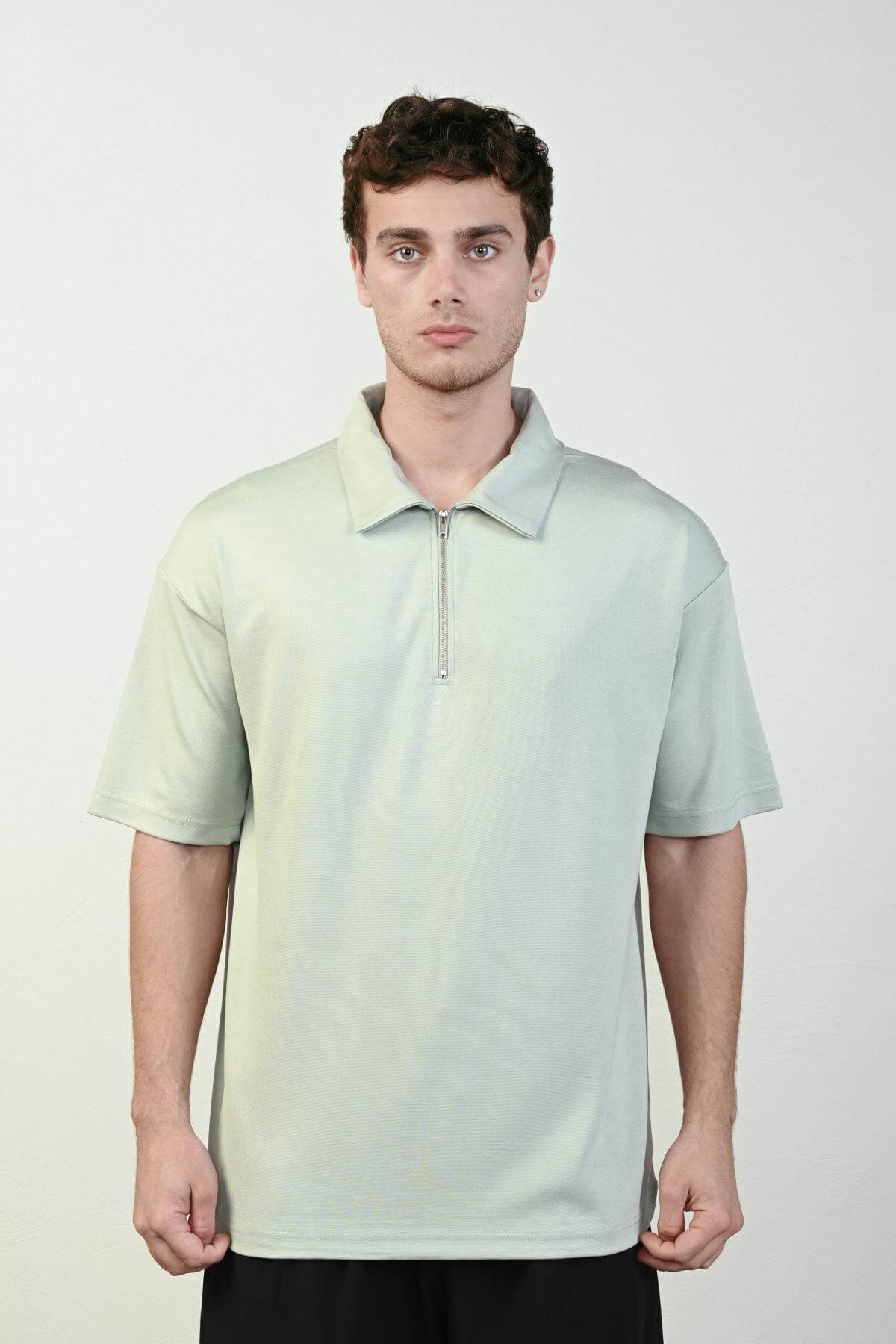 Wholesale Men Turquoise T-shirt 721688