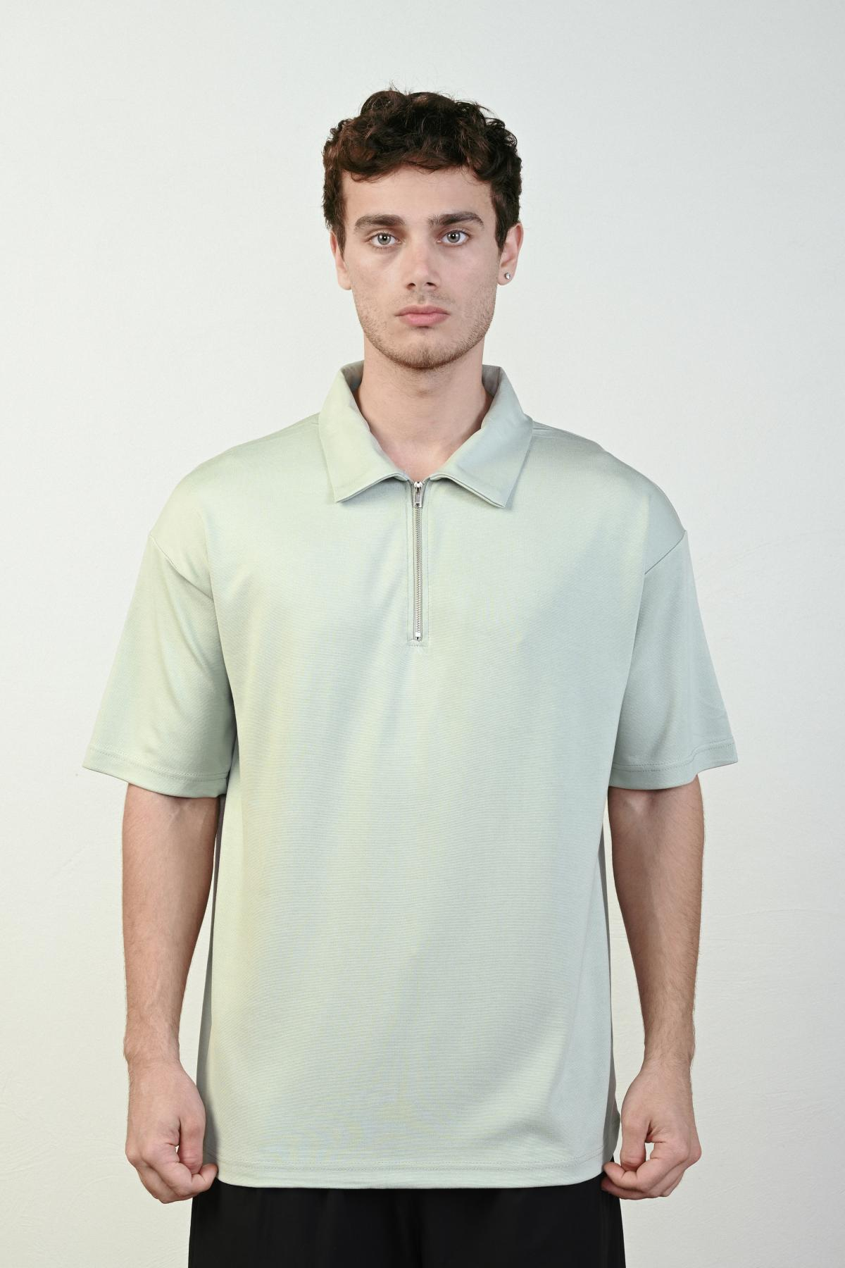 Wholesale Men Turquoise T-shirt 721688