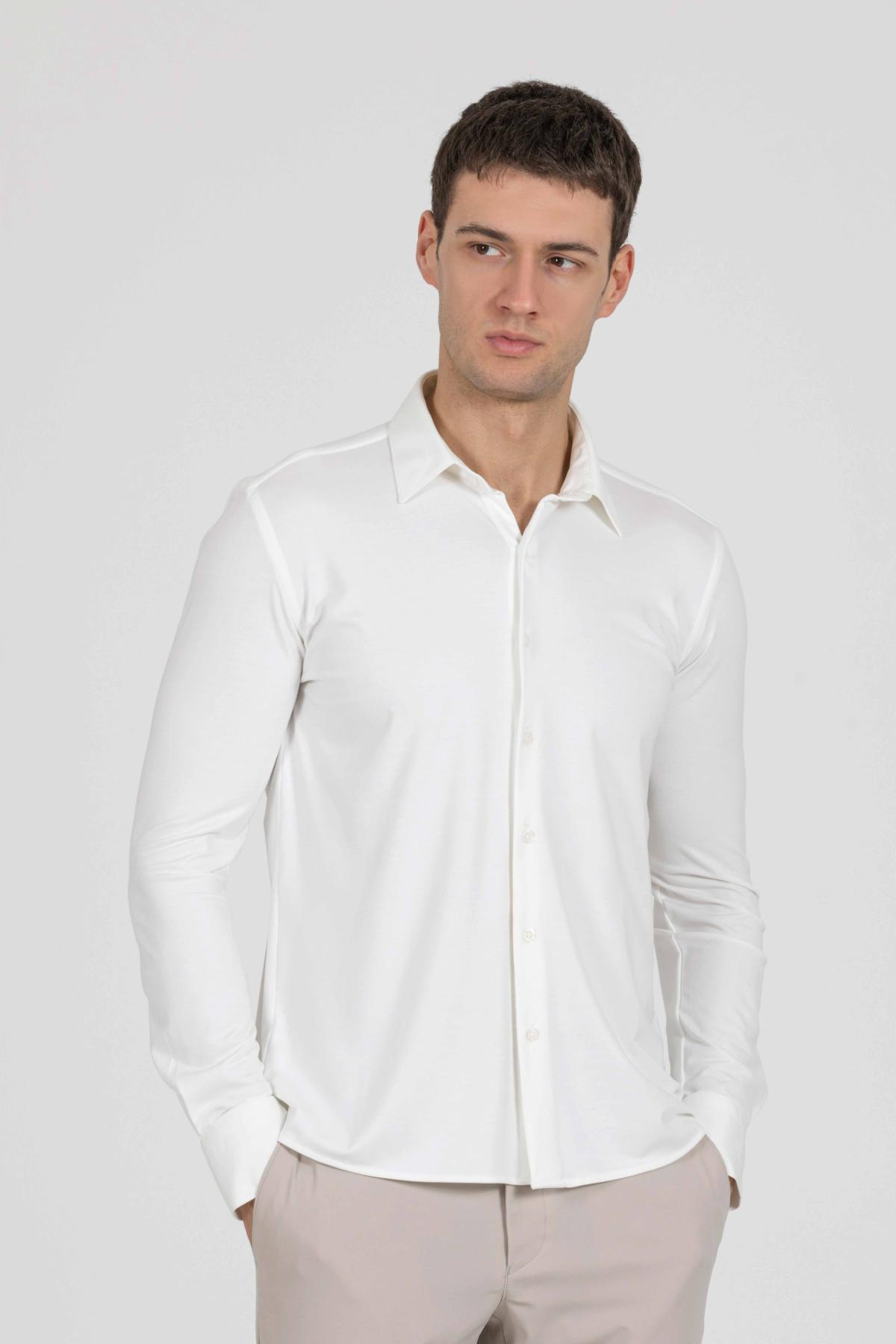 Wholesale Men White Shirt 733132