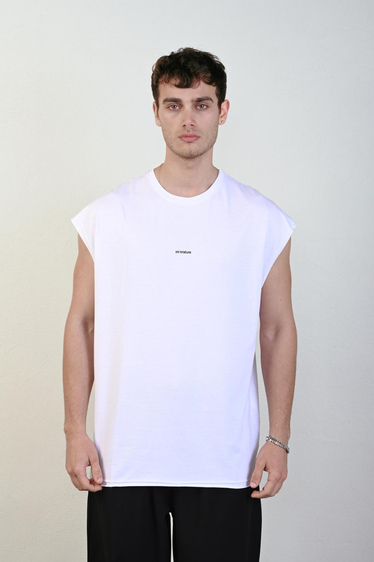 Wholesale Men White T-shirt 721201