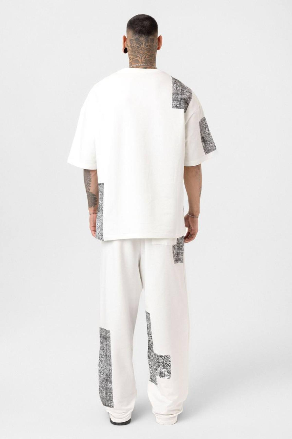 Wholesale Men White Tracksuit 722675