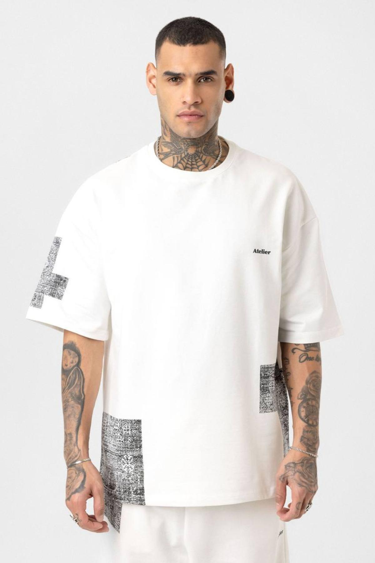 Wholesale Men White Tracksuit 722675