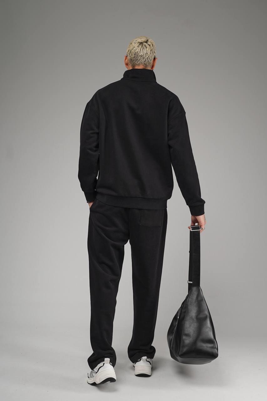 Wholesale Men's Black Tracksuit 1690W26-120