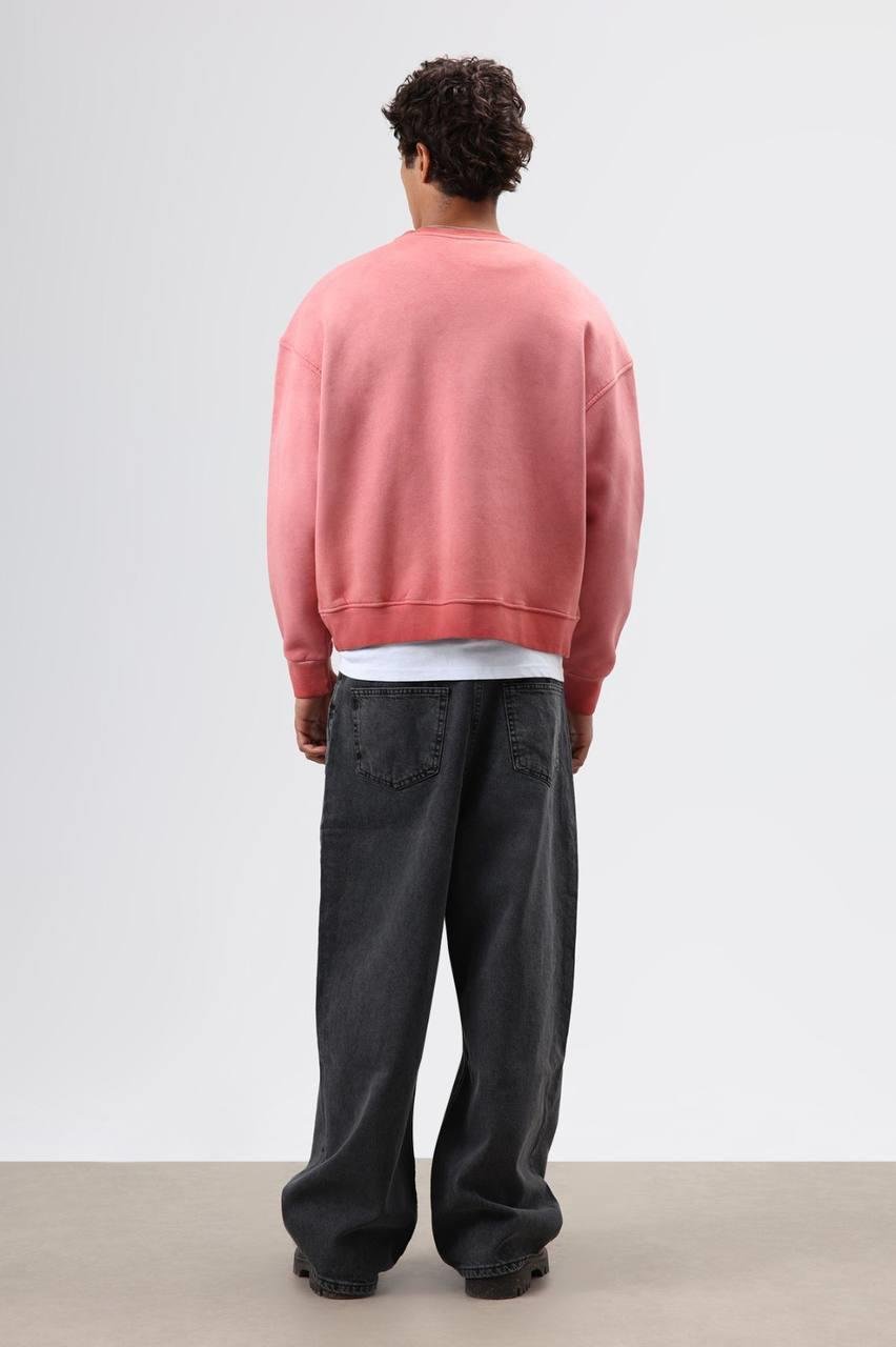 Wholesale Men's Bordeaux Sweatshirt  1604W26-V70-124