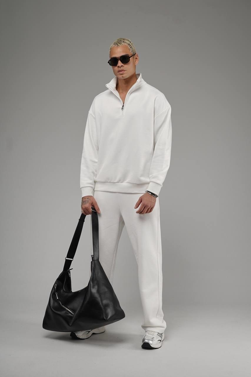 Wholesale Men's White Tracksuit 1690W26-120