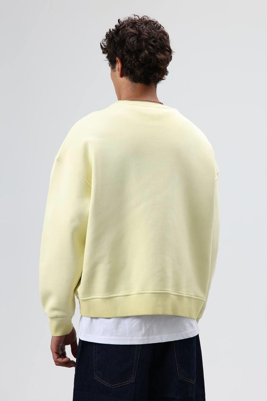 Wholesale Men's Yellow Sweatshirt  1604W26-V70-124