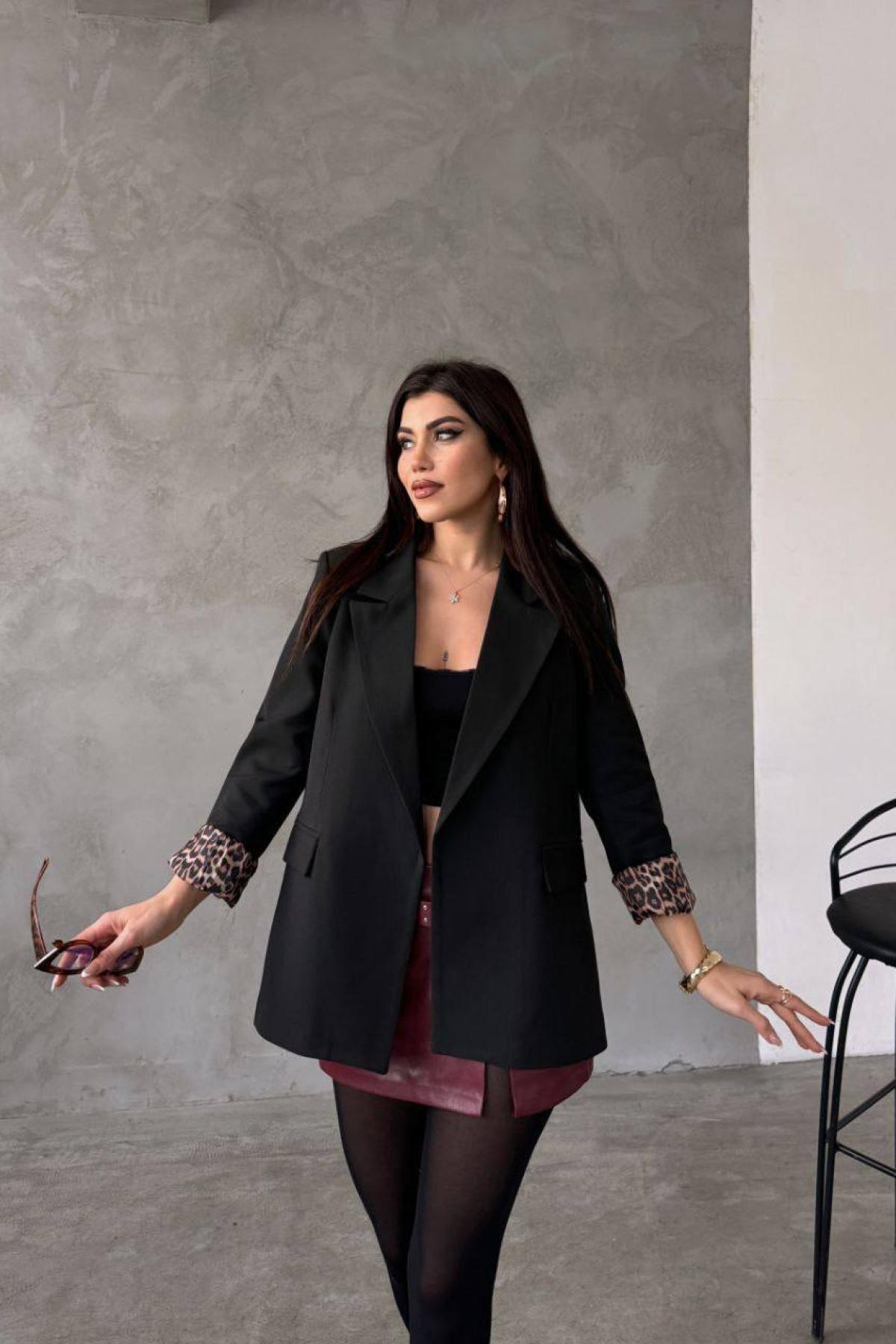 Wholesale Women Black Blazer 727743