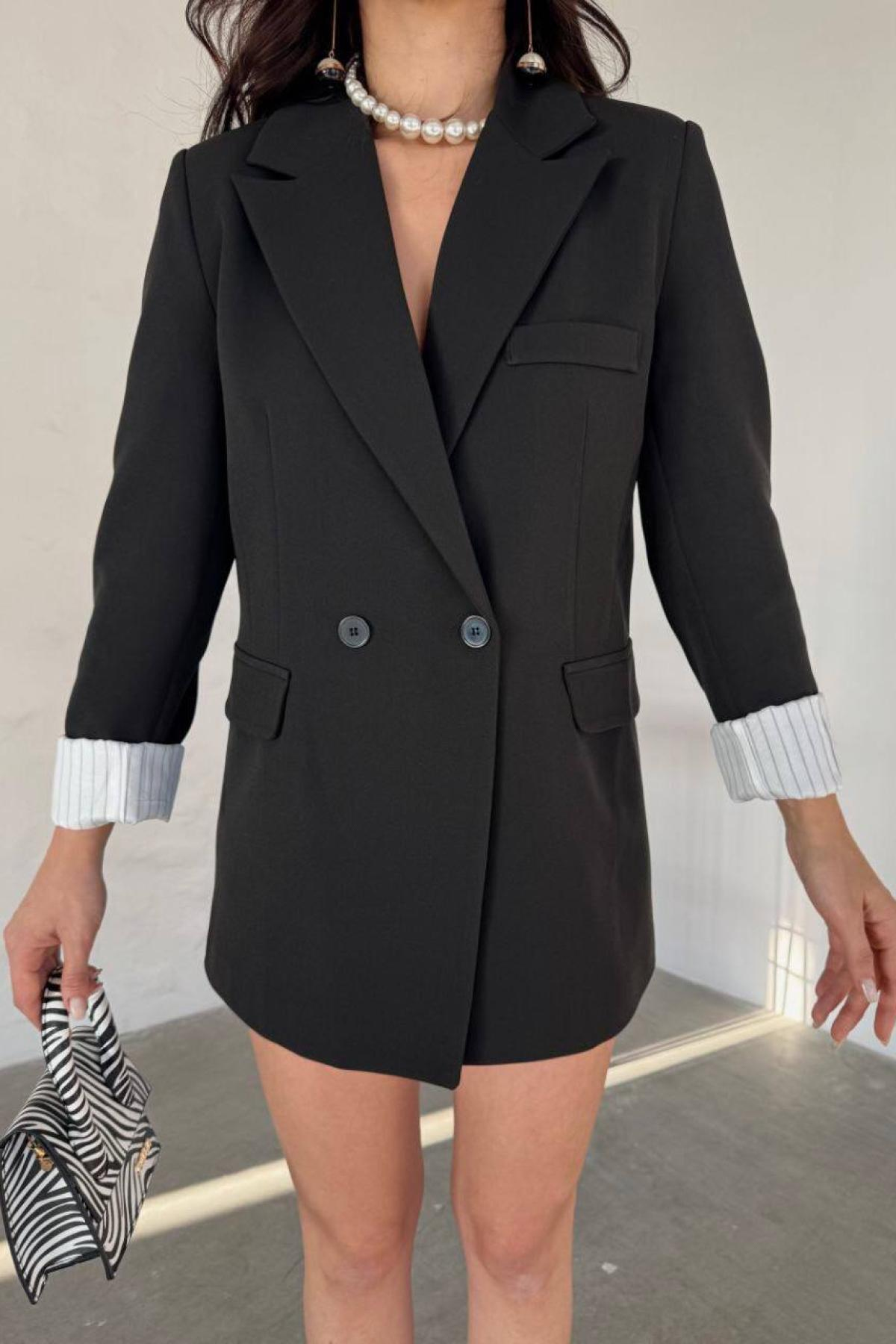 Wholesale Women Black Blazer 727760