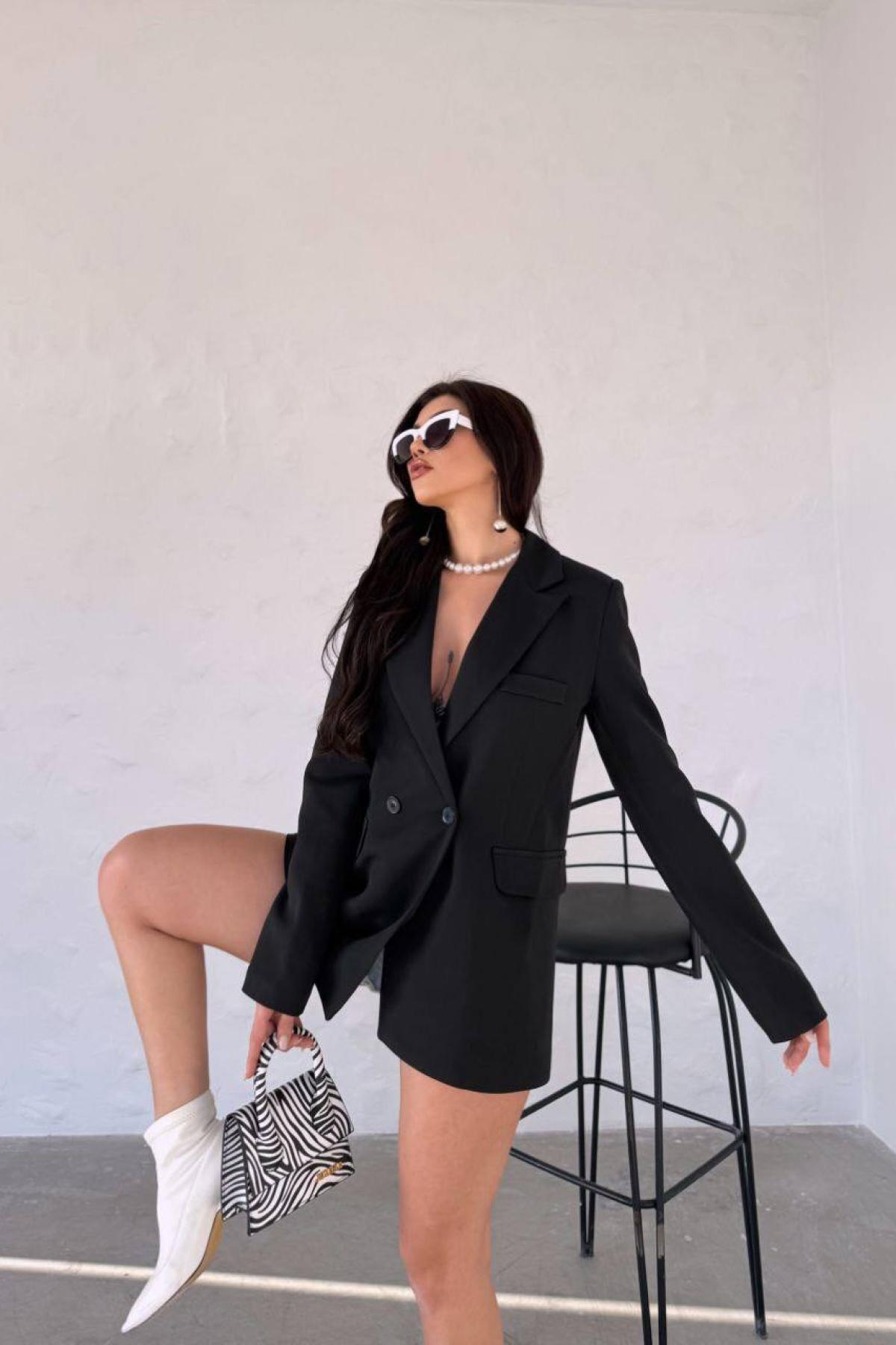 Wholesale Women Black Blazer 727760