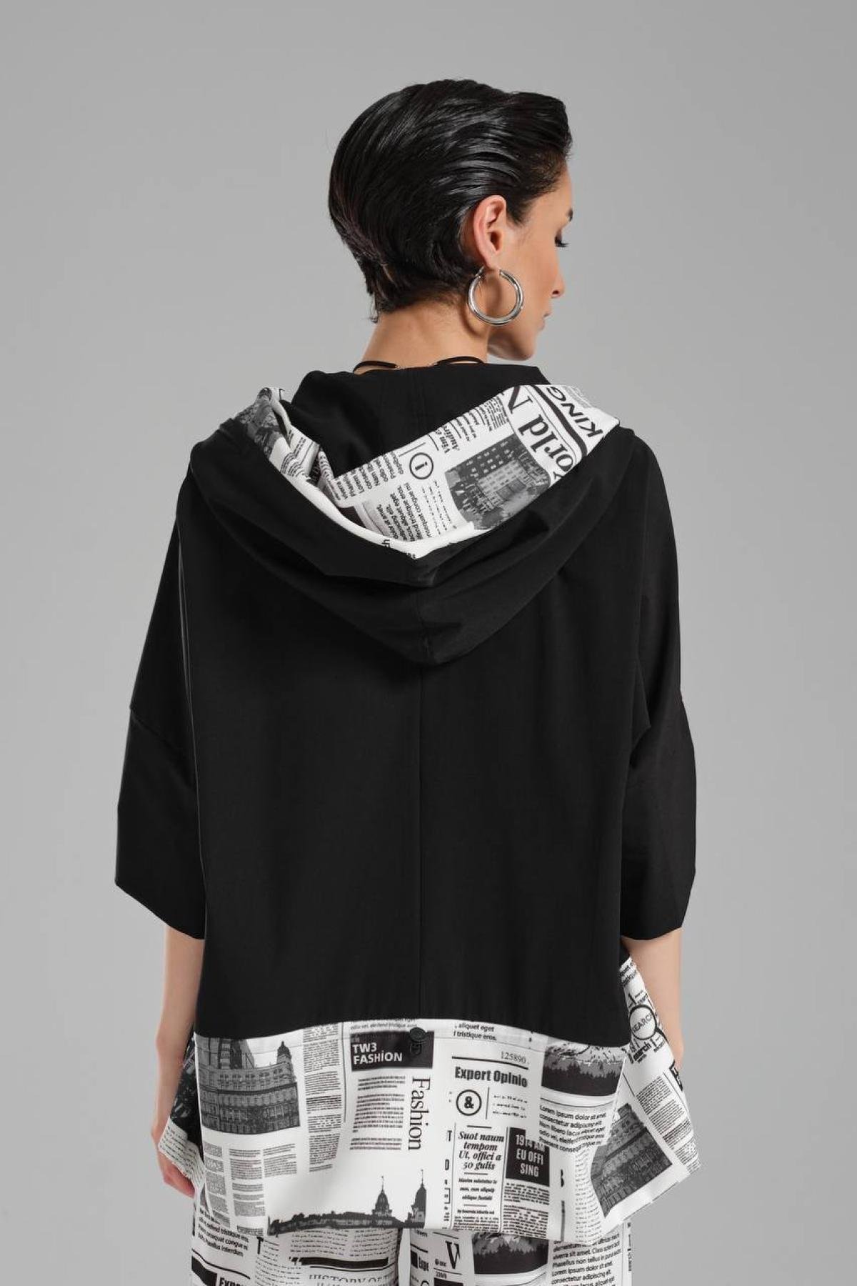Wholesale Women Black Jacket 722047