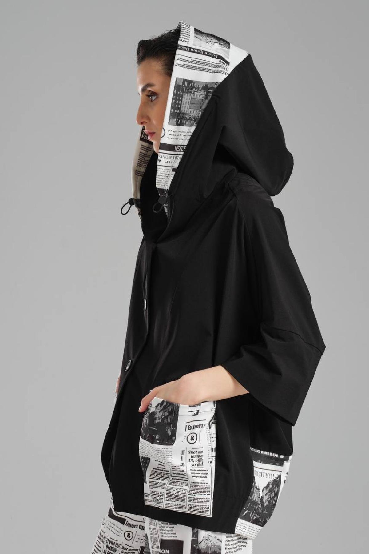 Wholesale Women Black Jacket 722047