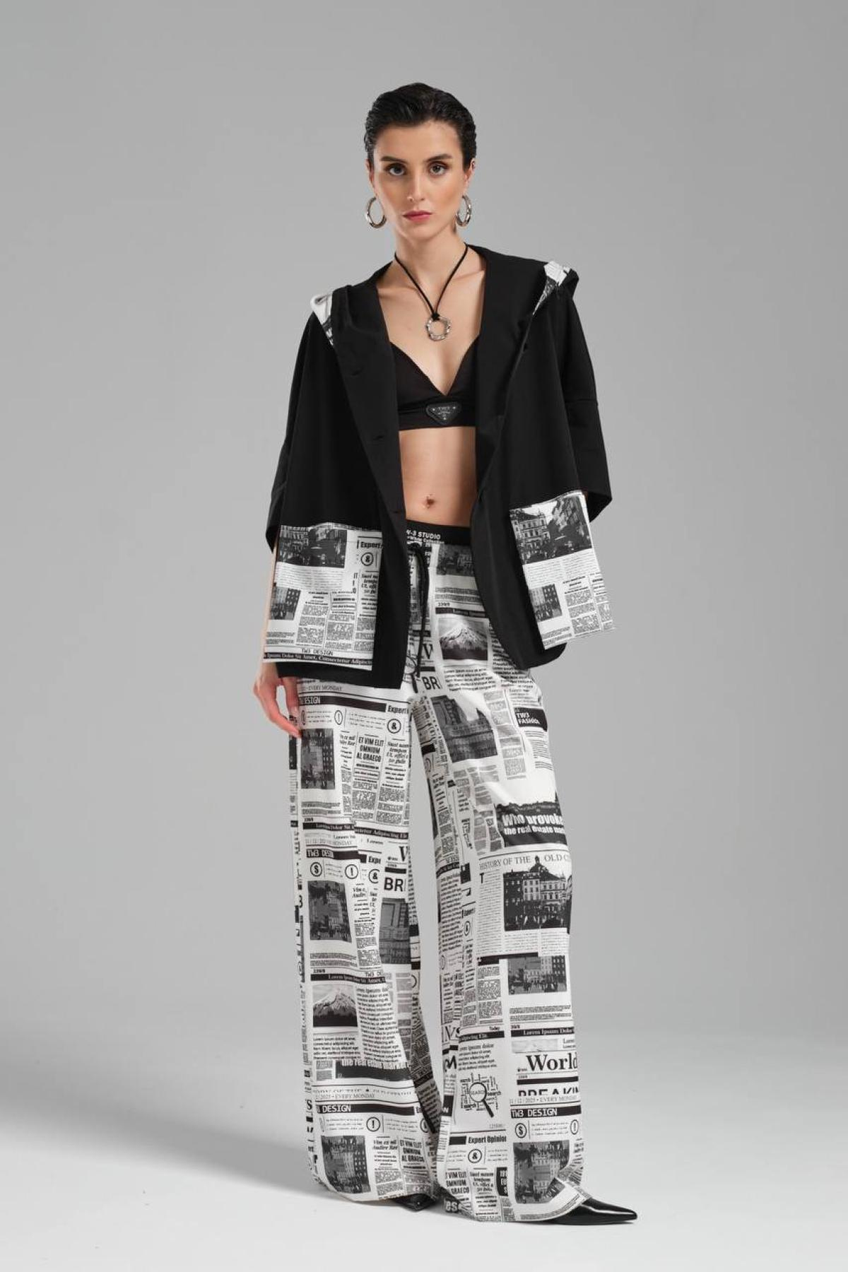 Wholesale Women Black Jacket 722047