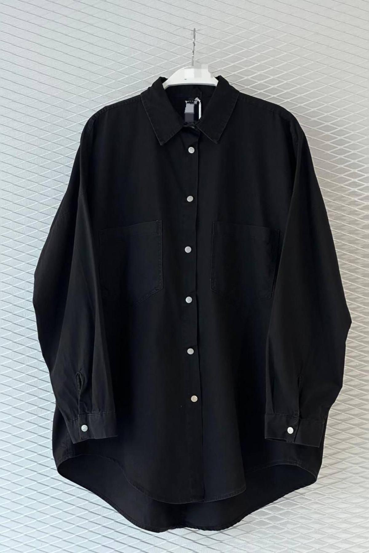 Wholesale Women Black Shirt 719860
