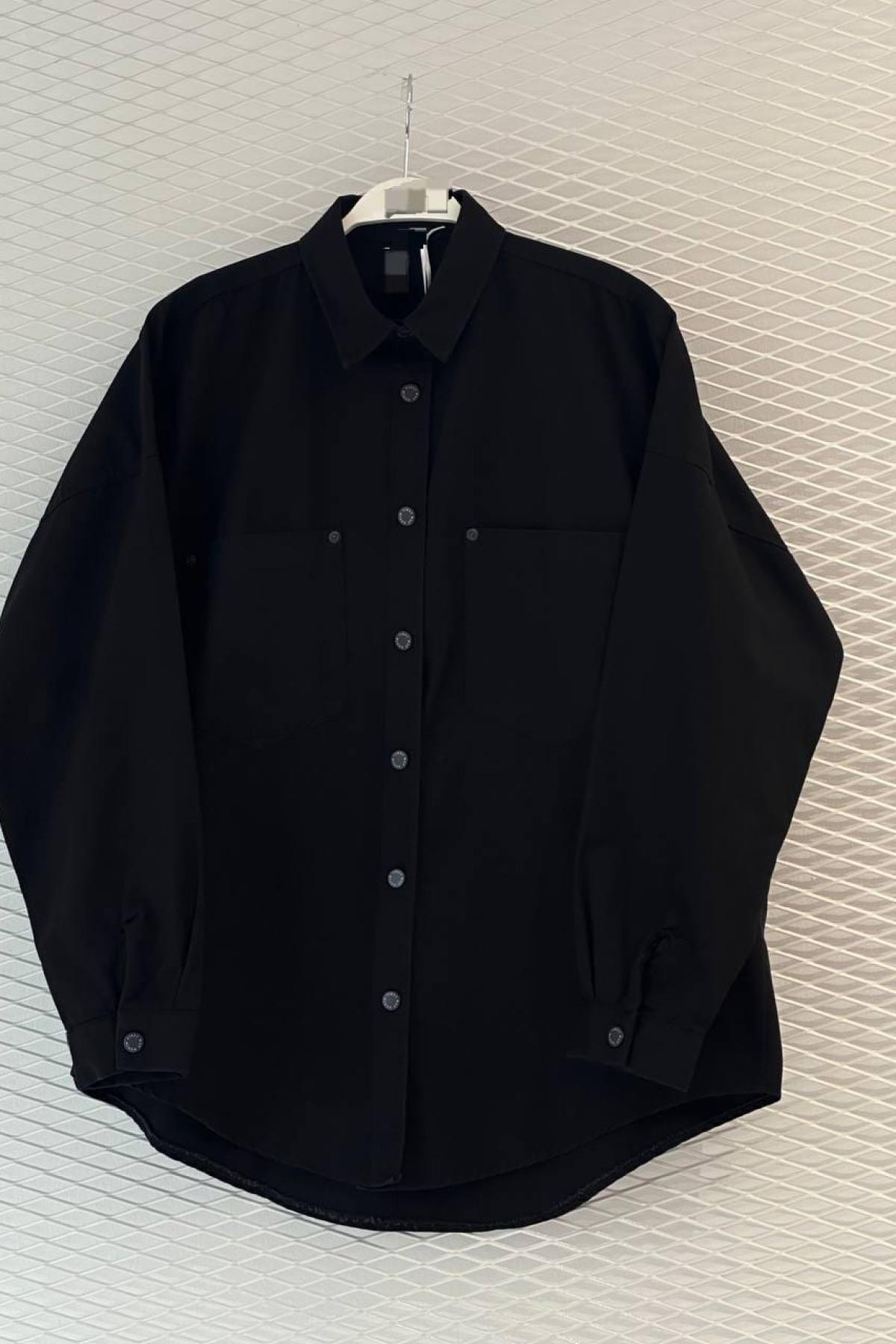 Wholesale Women Black Shirt 719896
