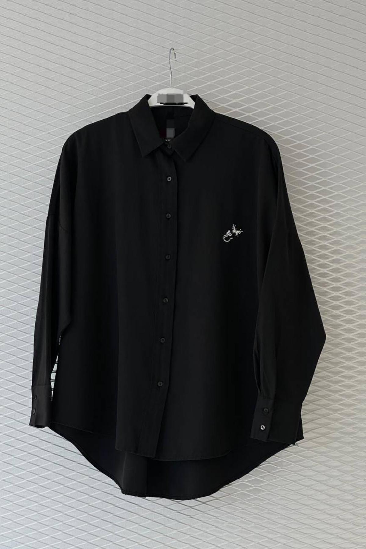 Wholesale Women Black Shirt 719768