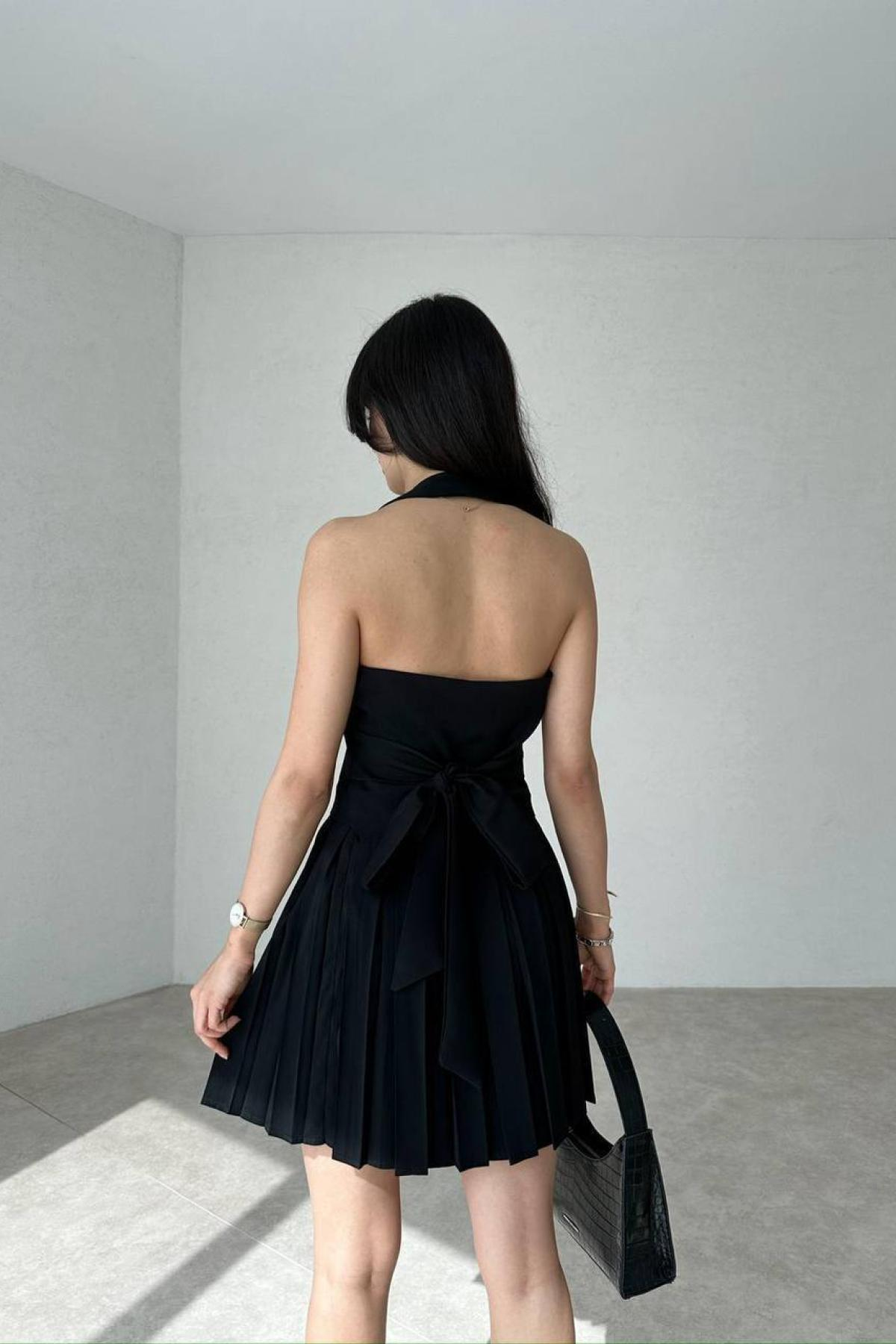 Wholesale Women Black Skirt Suit 725179