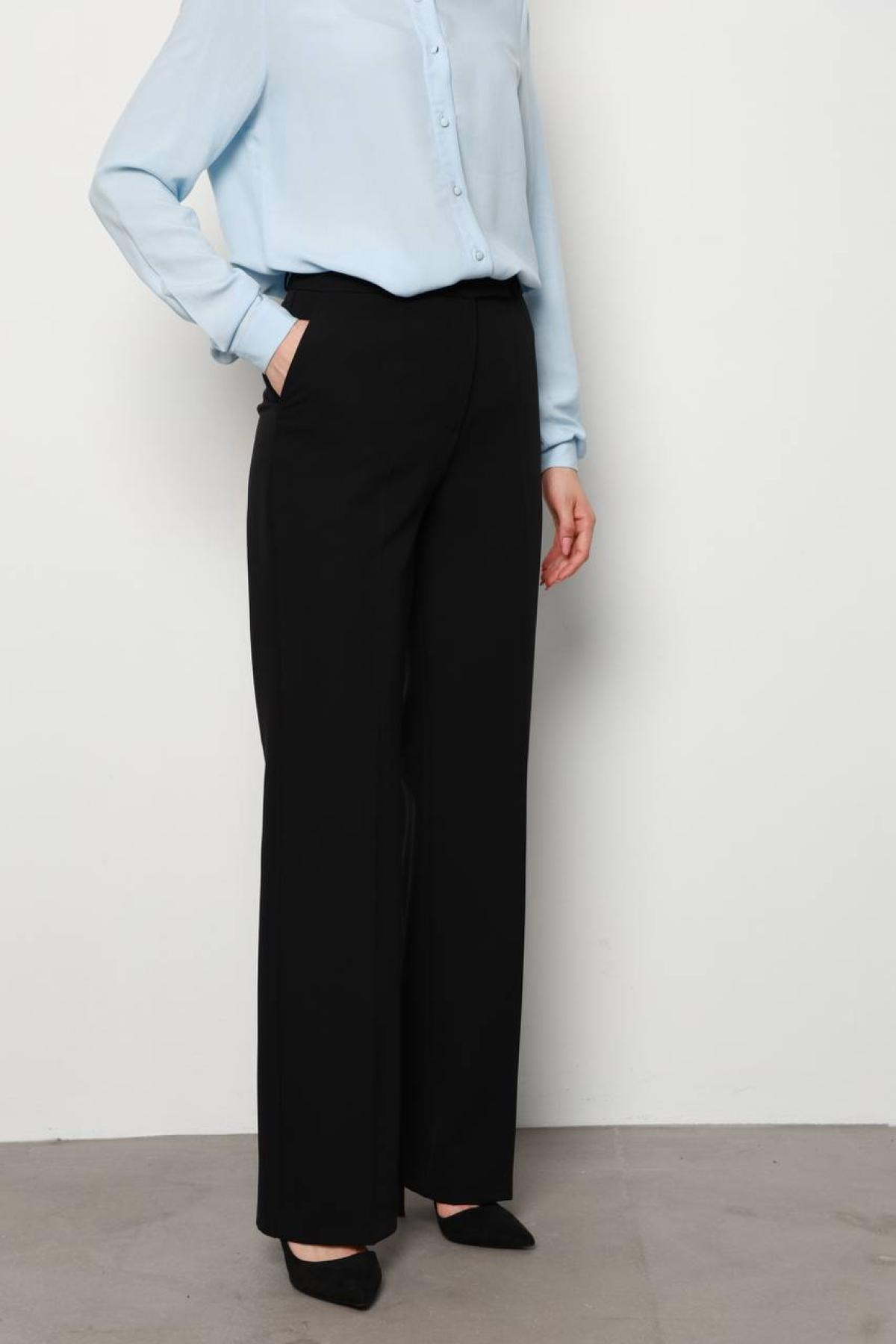 Wholesale Women Black Trousers 718344