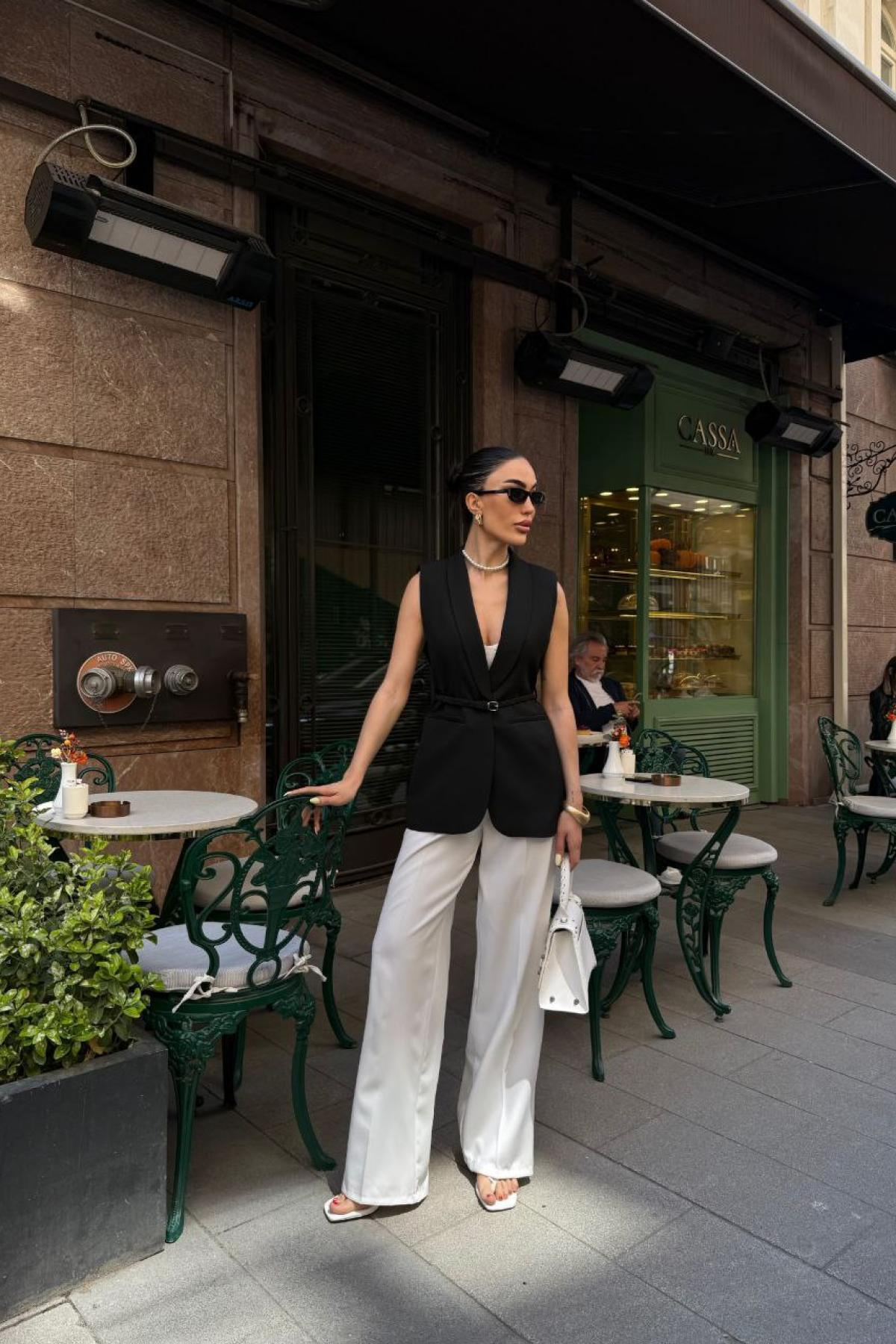 Wholesale Women Black Vest 737313