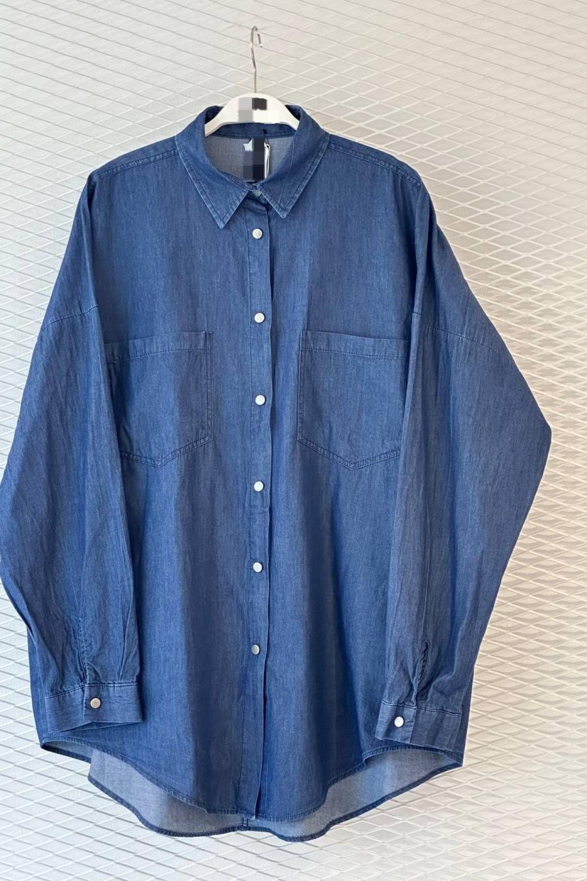 Wholesale Women Blue Shirt 719862