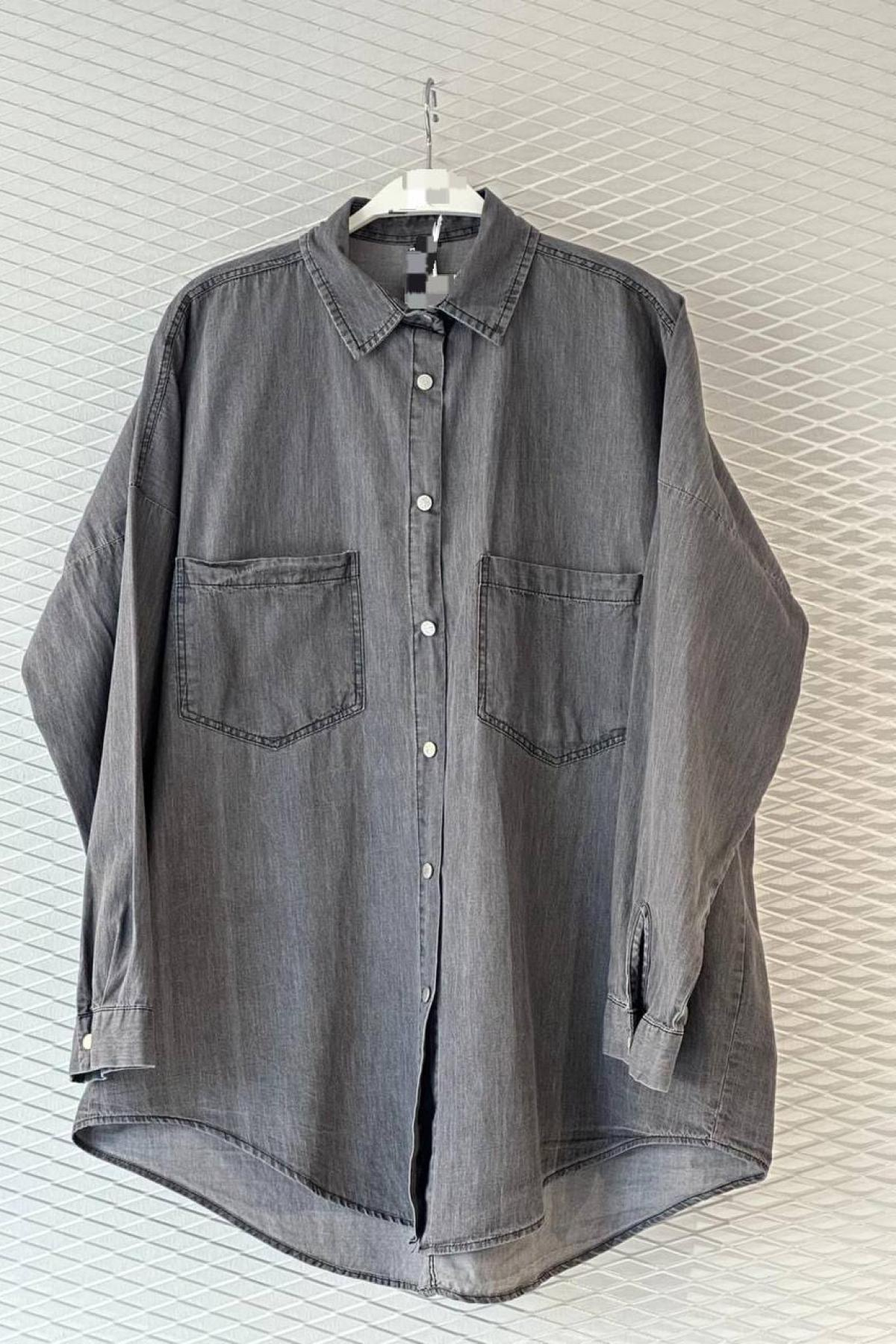 Wholesale Women Gray Shirt 719861