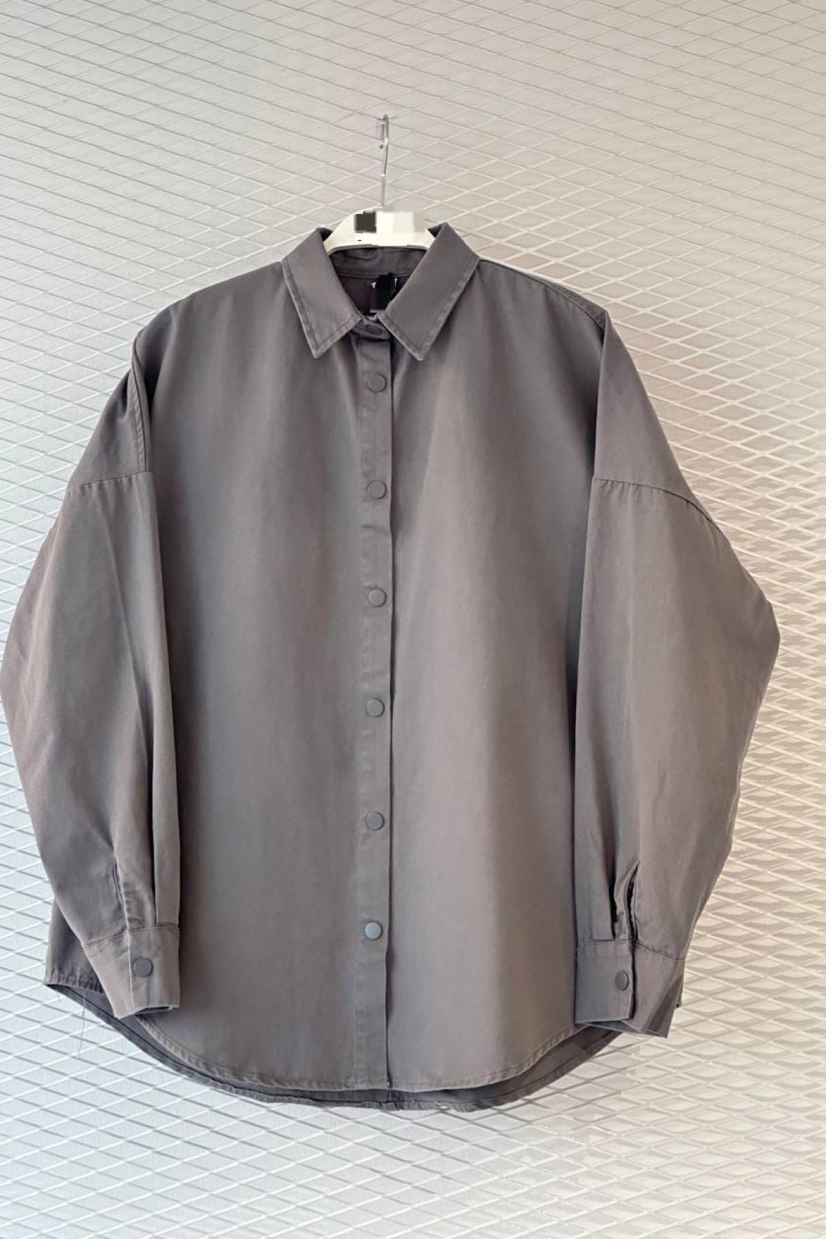 Wholesale Women Gray Shirt 719902
