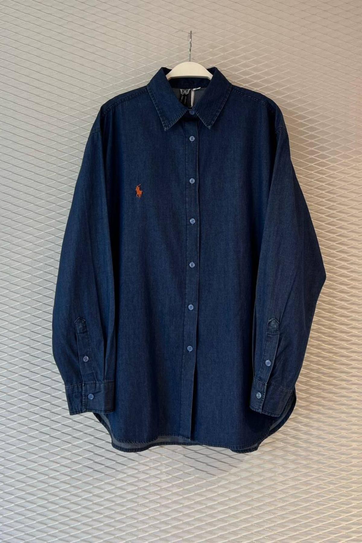 Wholesale Women Navy Shirt 719908