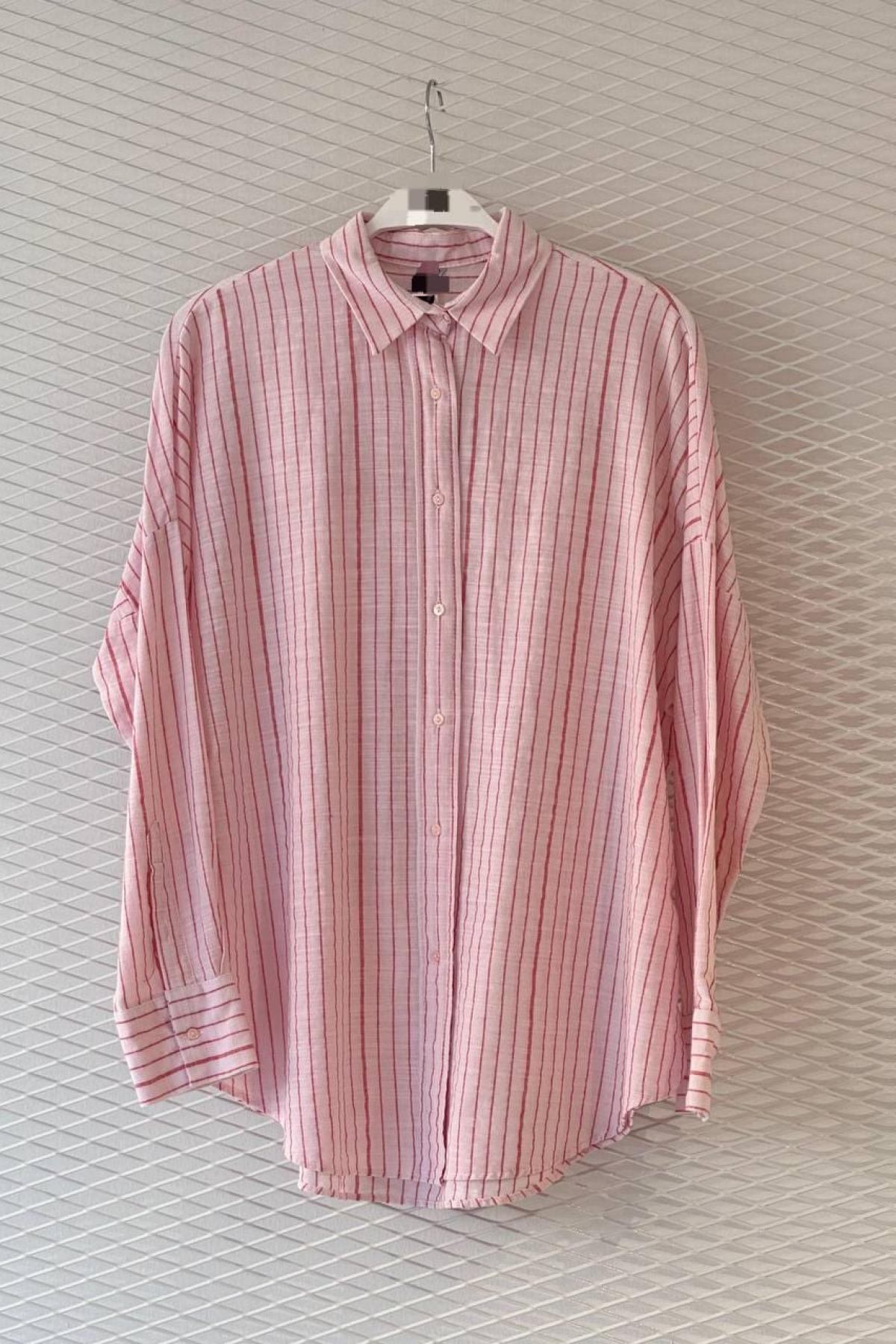 Wholesale Women Pink Shirt 719784
