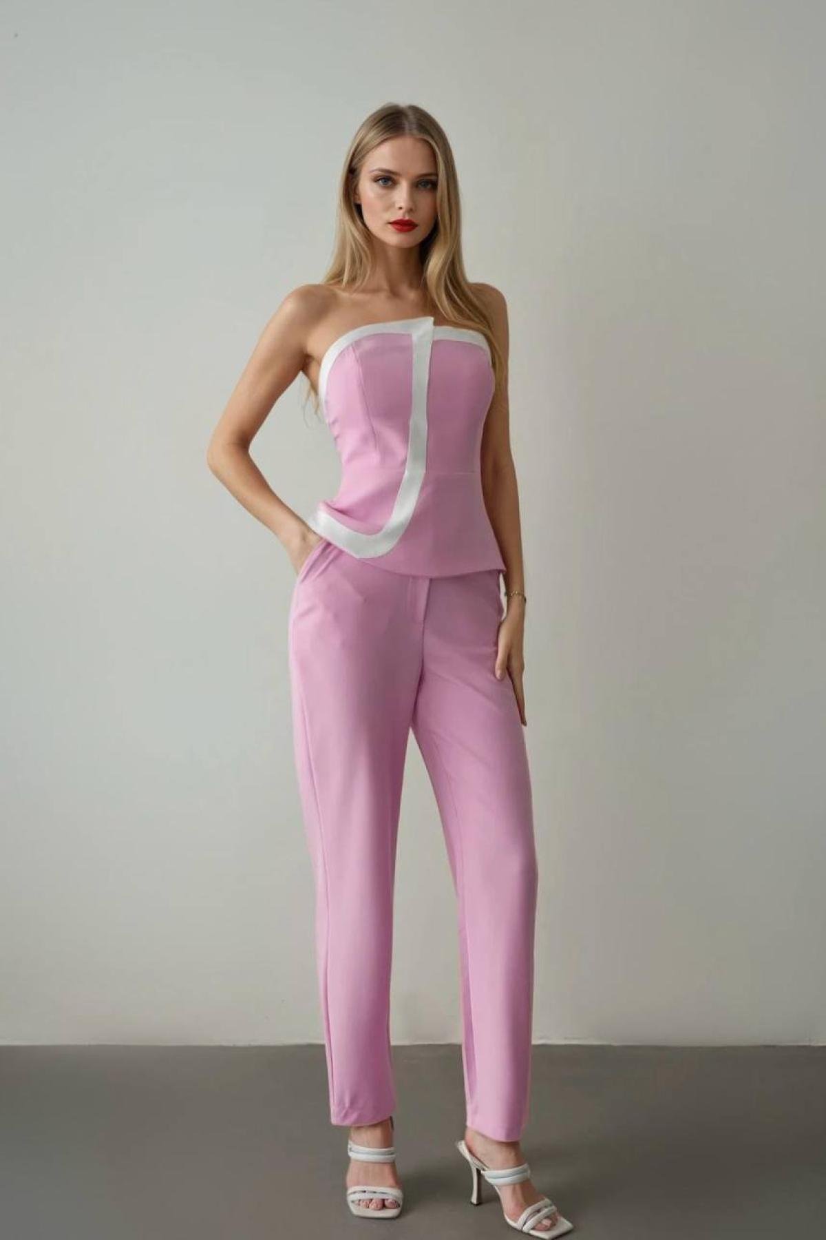 Wholesale Women Pink Suit 731840