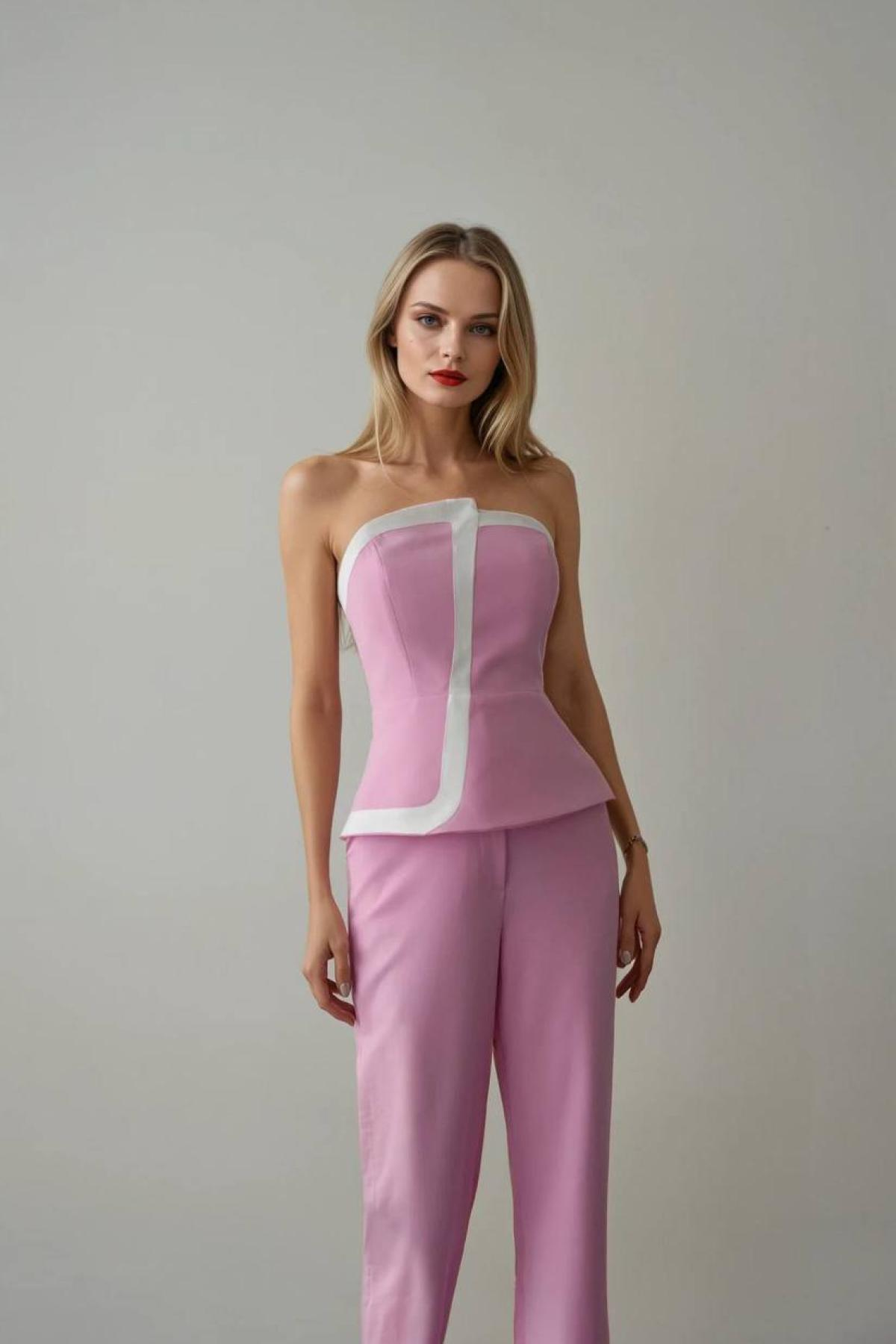 Wholesale Women Pink Suit 731840
