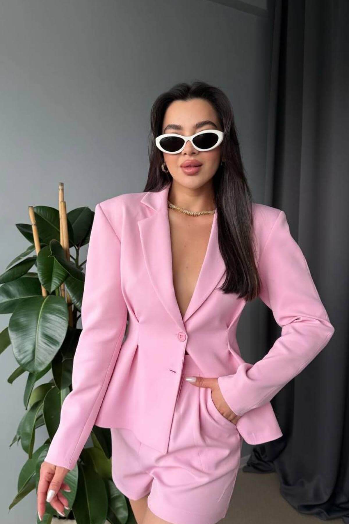 Wholesale Women Powder Suit 729777
