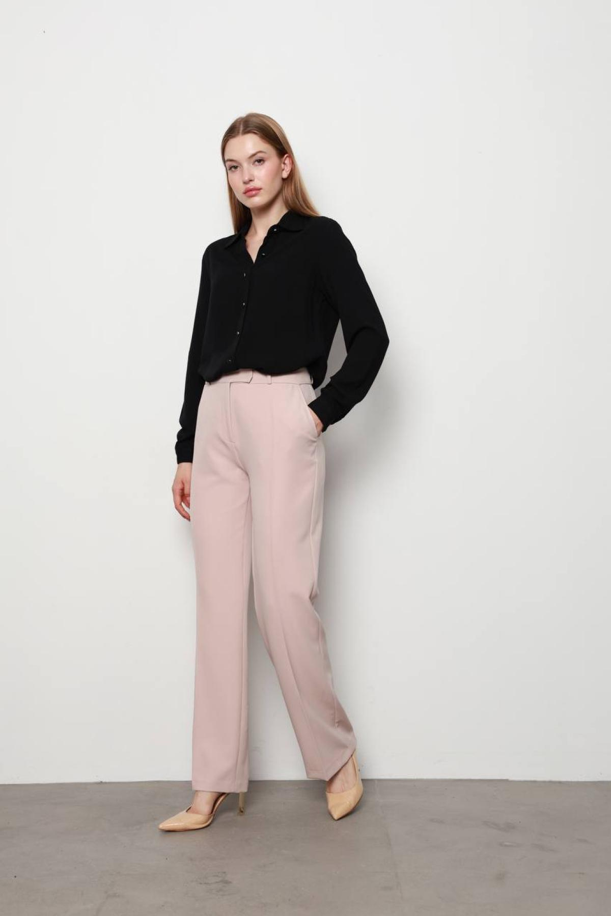 Wholesale Women Powder Trousers 718343