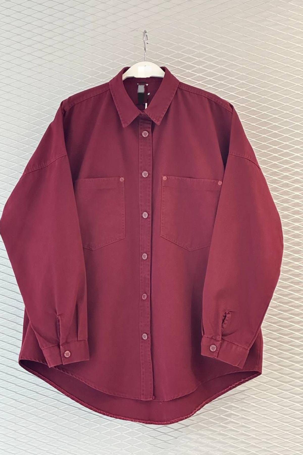 Wholesale Women Red Shirt 719900