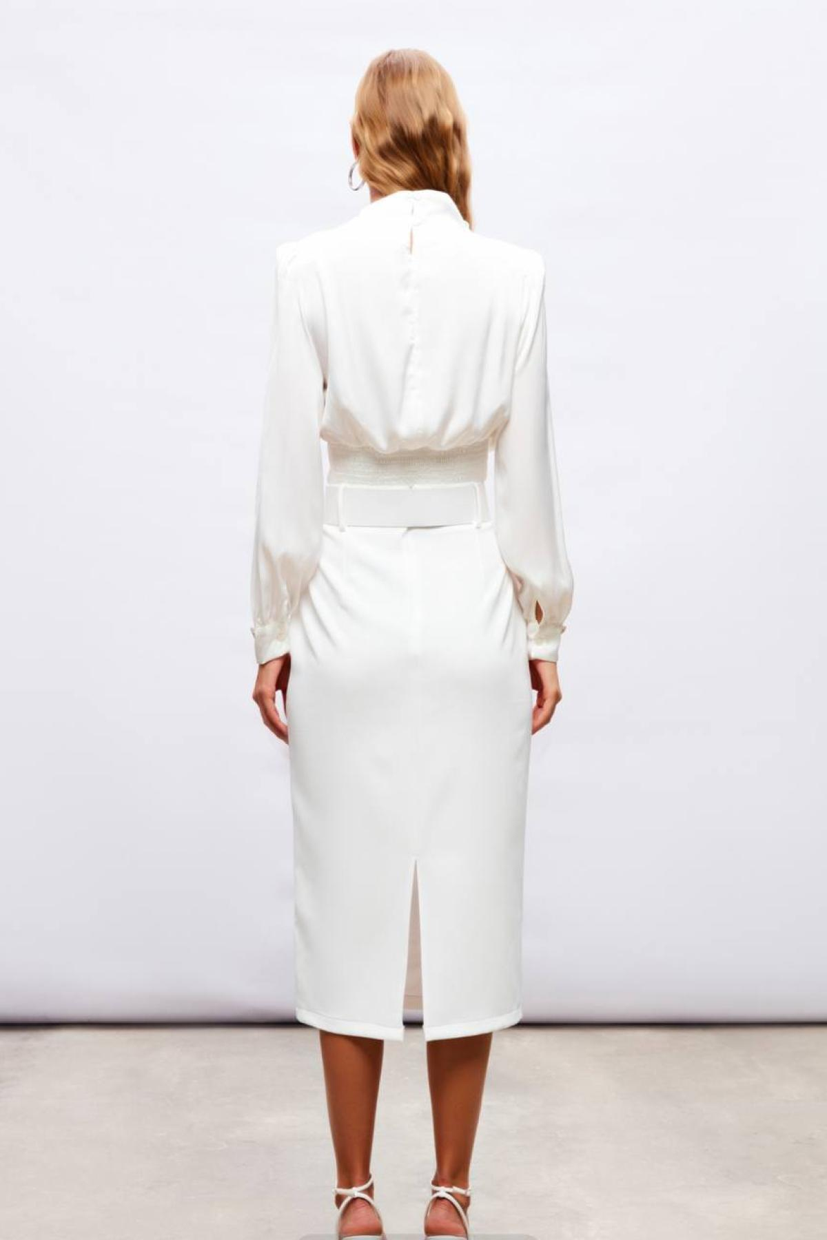 Wholesale Women White Blouse 732550